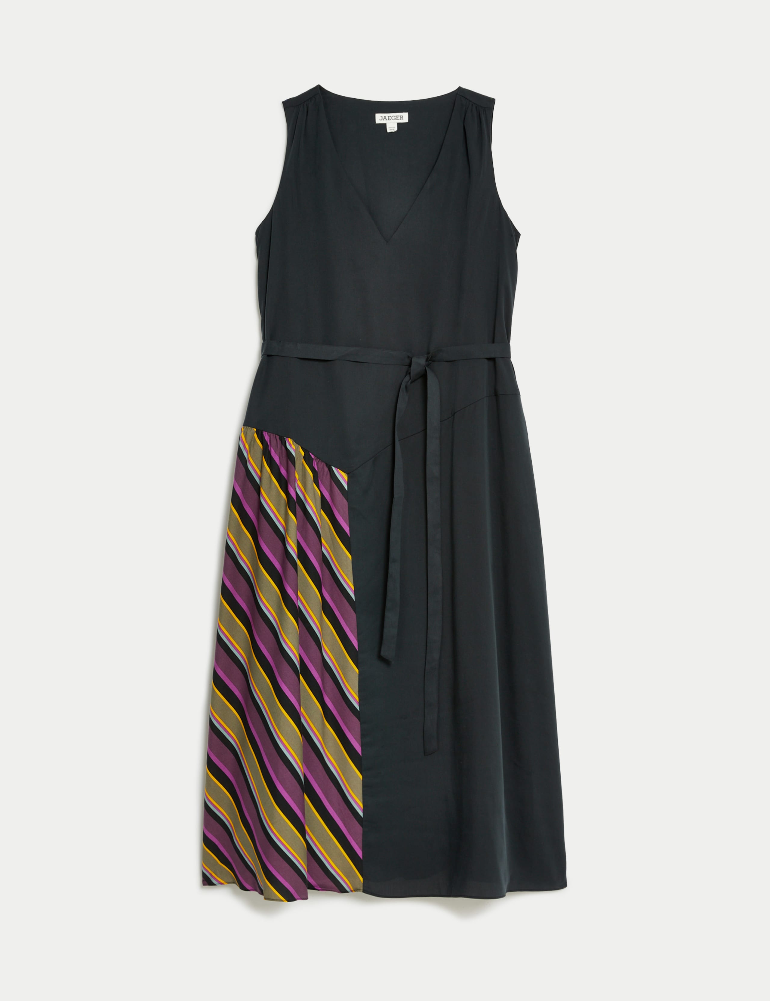 Pure Lyocell™ V-Neck Midi Shift Dress 2 of 6