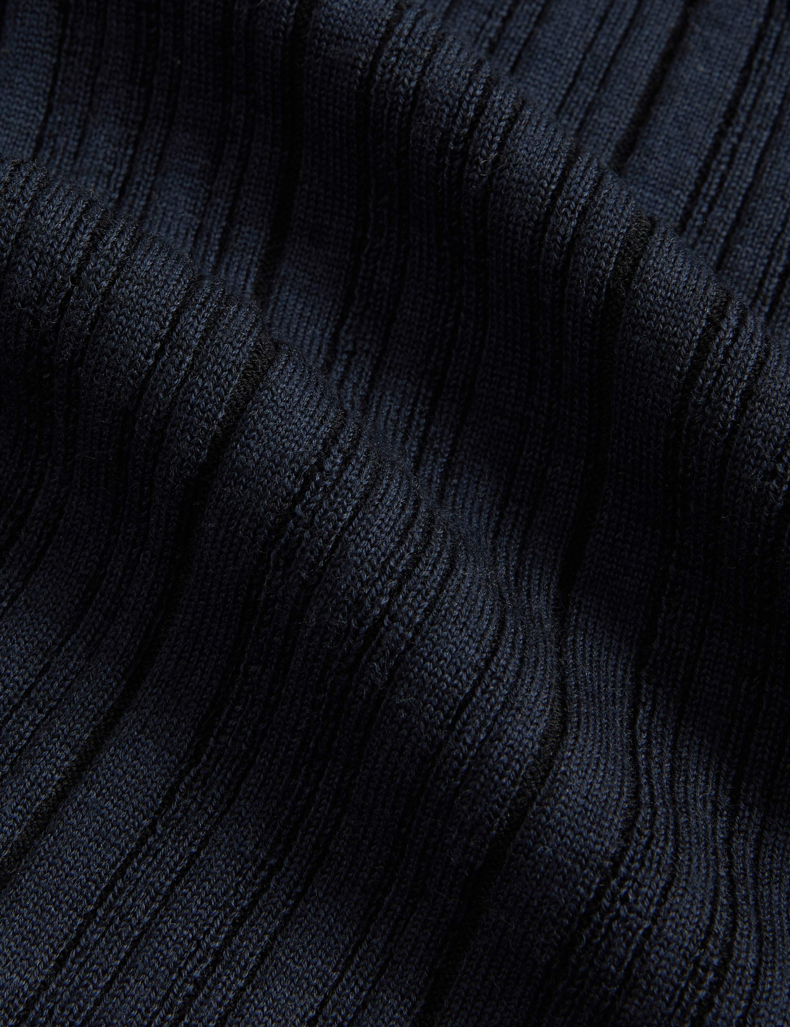 Wool Rich Knitted Ribbed Maxi Dress 7 of 7