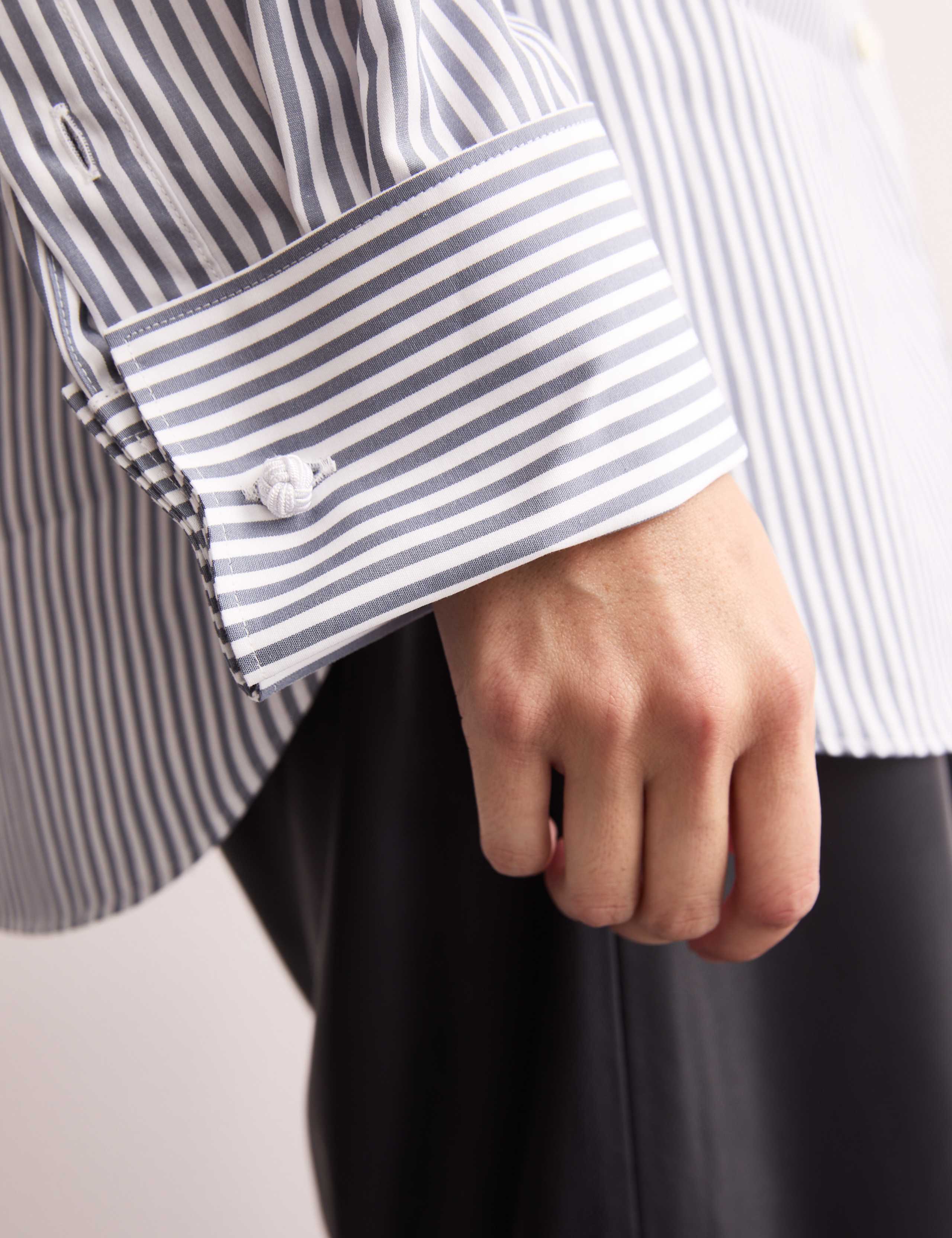 Pure Cotton Double Cuff Relaxed Shirt 6 of 8