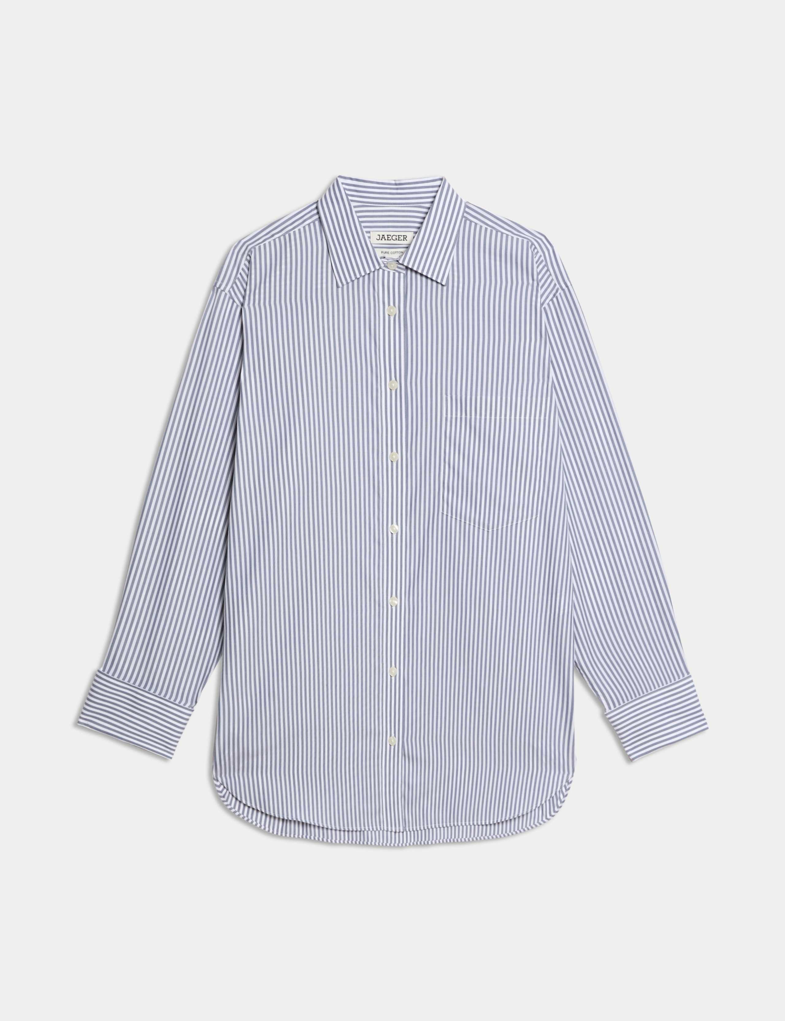 Pure Cotton Double Cuff Relaxed Shirt 2 of 8