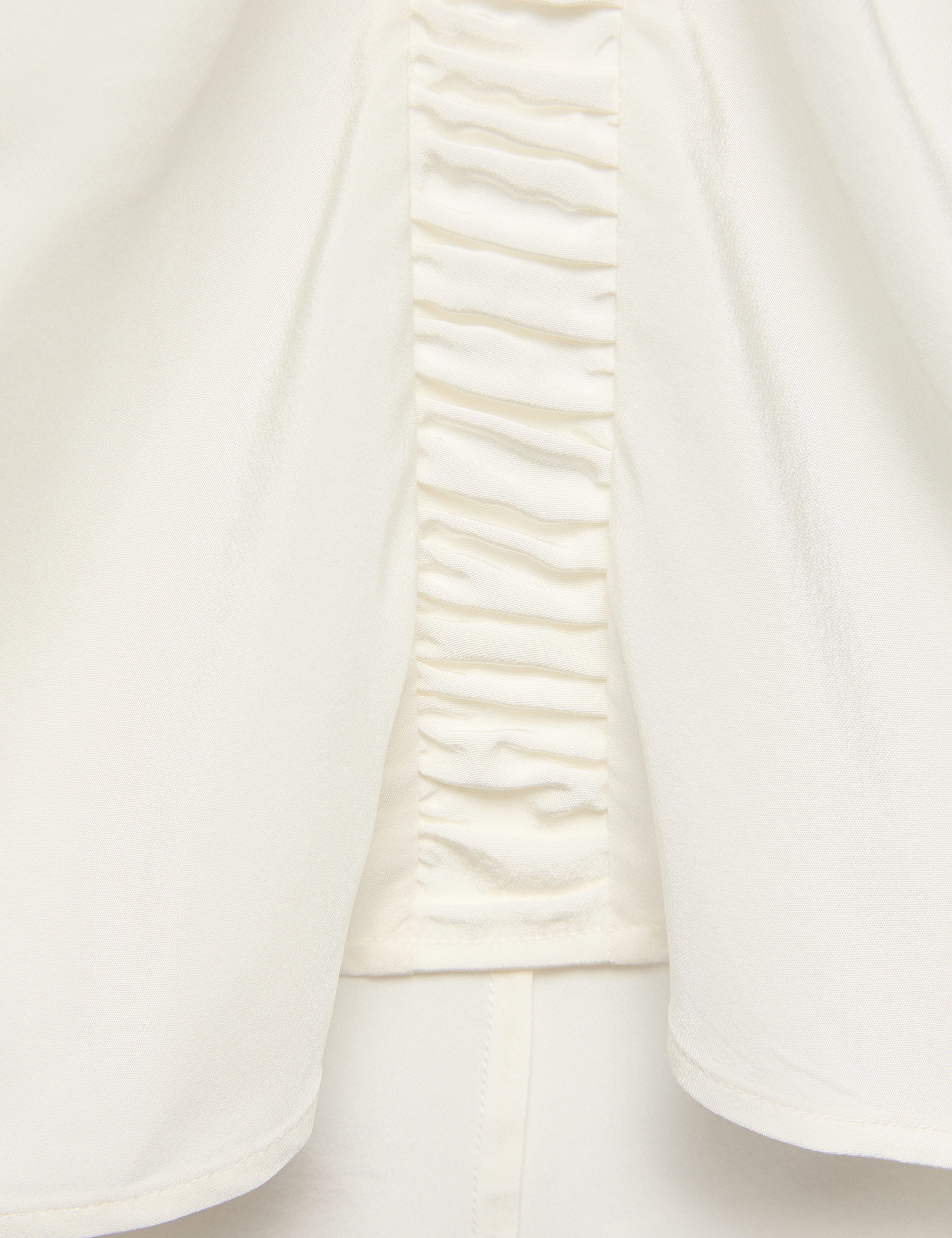 Pure Silk Ruched Shell Top 8 of 8