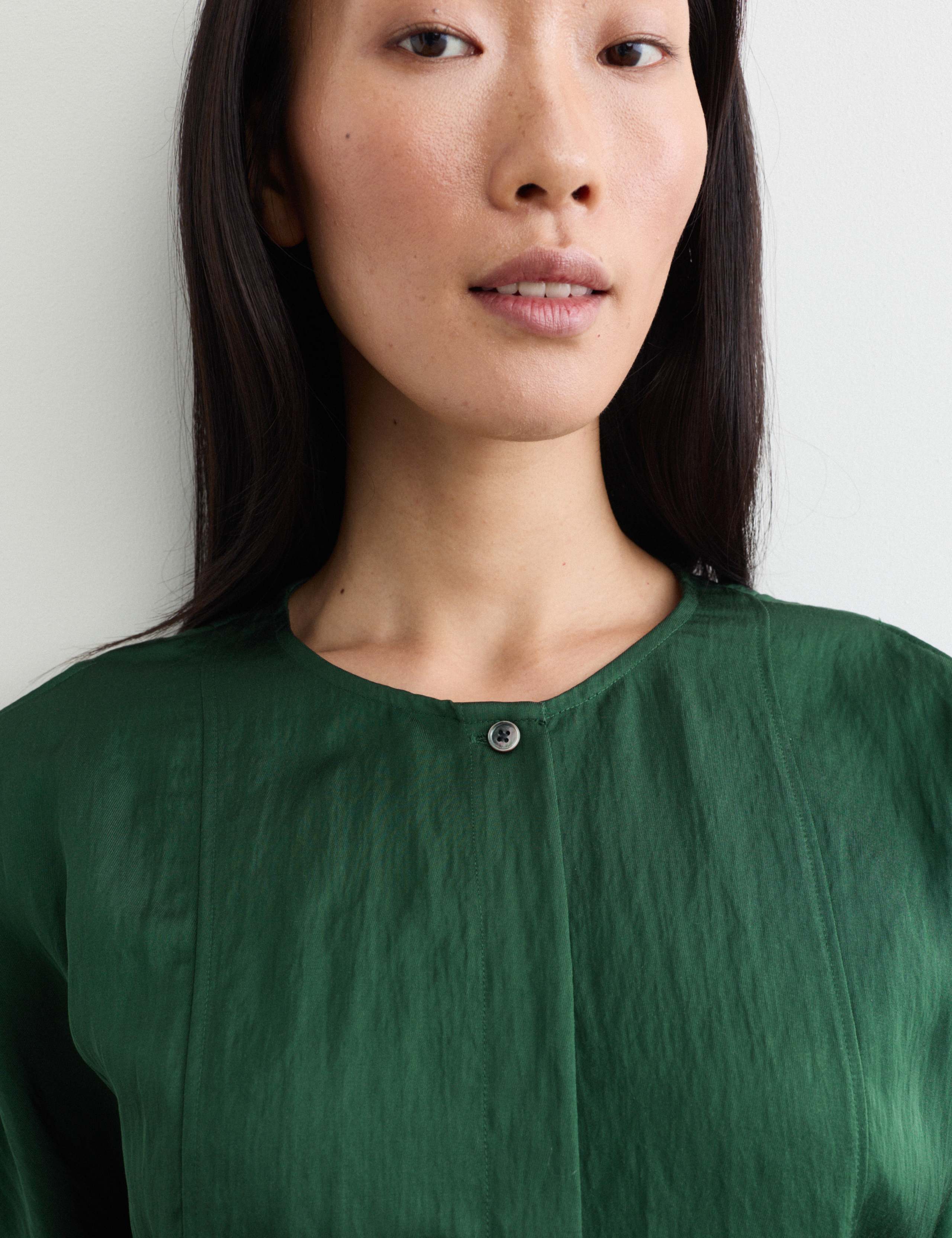 Round Neck Button Through Blouse 4 of 7