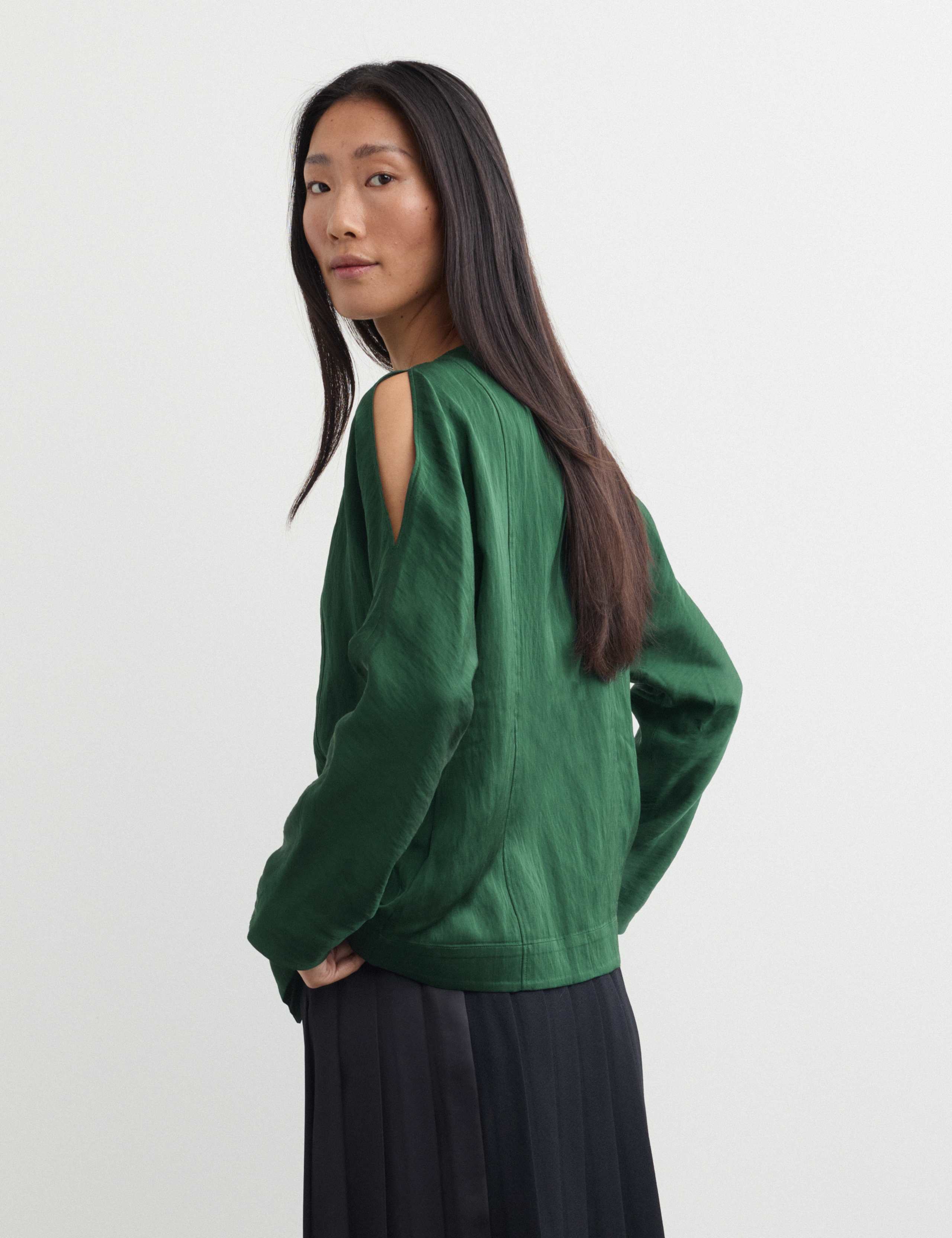 Round Neck Button Through Blouse 7 of 7