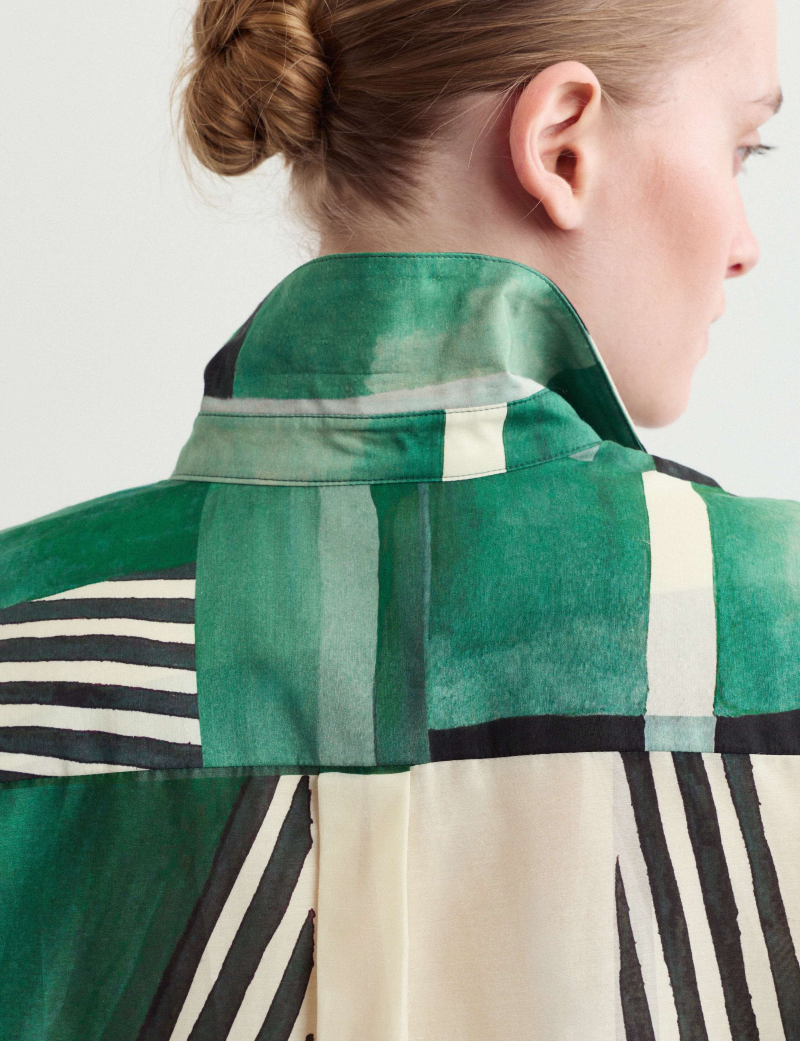 Cotton Rich Geometric Shirt 5 of 7