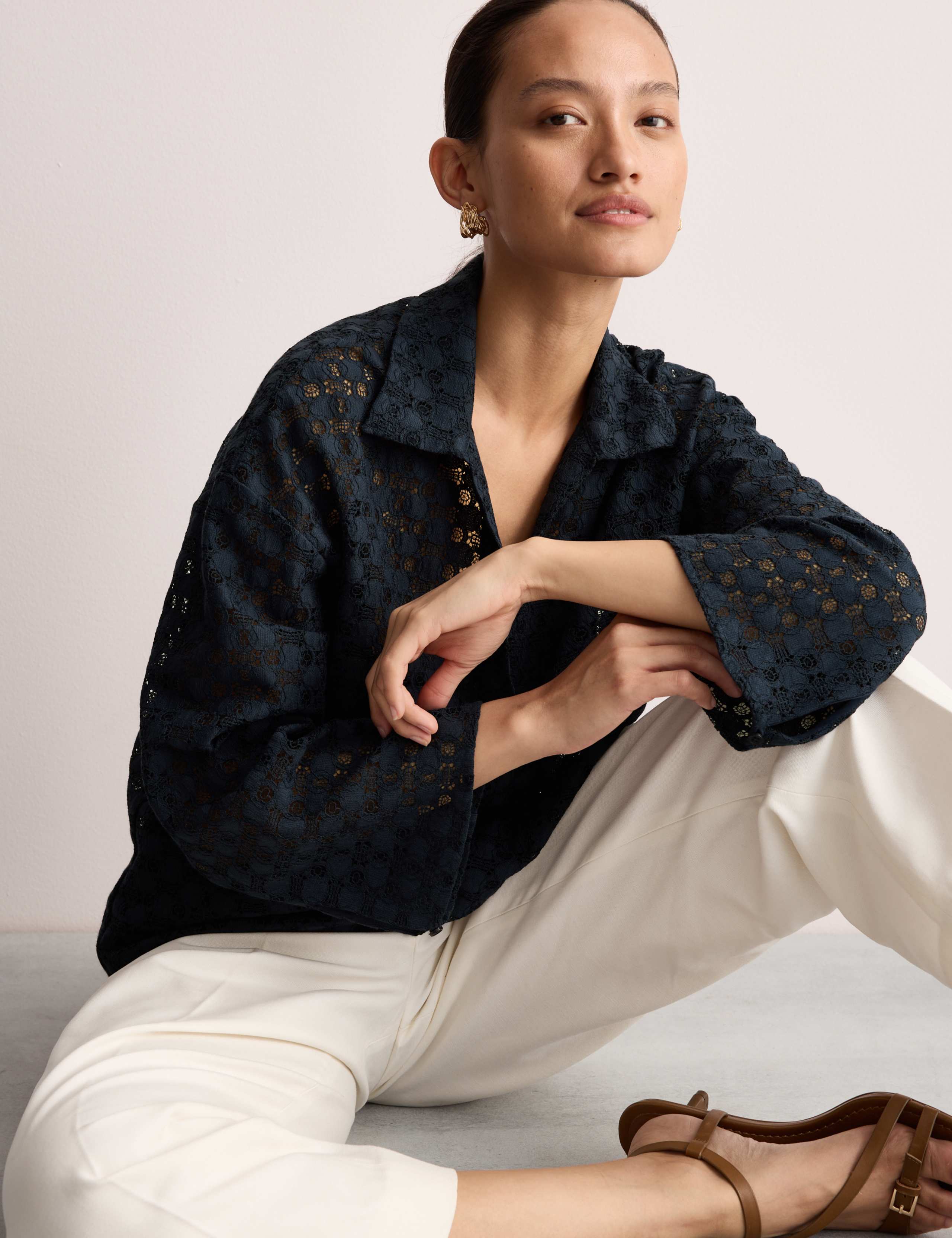 Geo Lace Popover Top 4 of 6