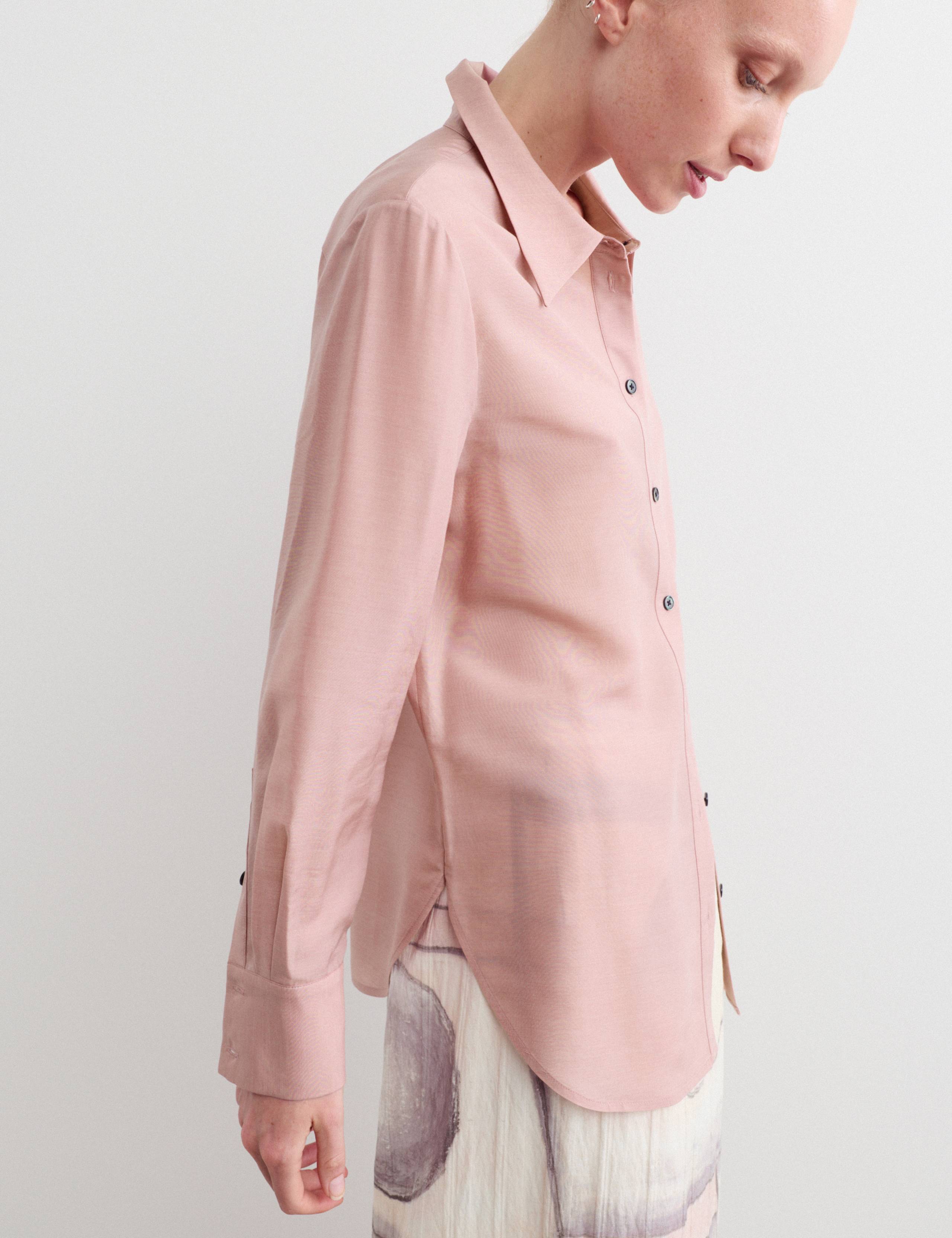 Lyocell Rich Shirt with Silk and Wool 5 of 6
