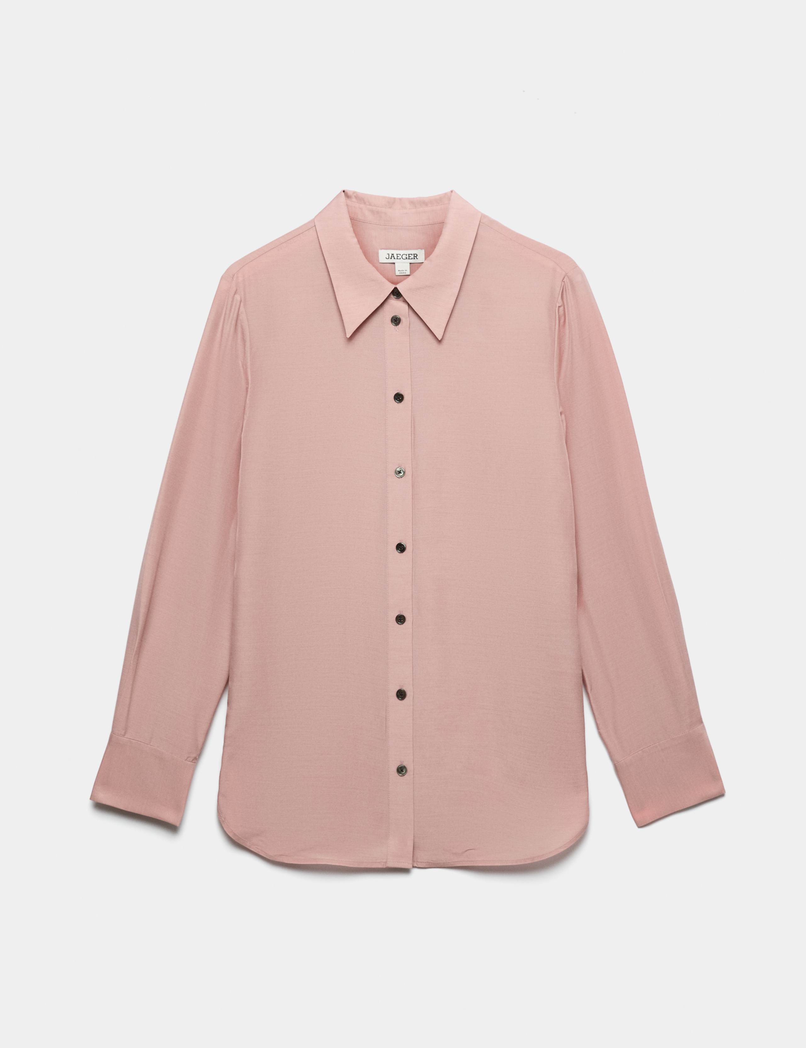 Lyocell Rich Shirt with Silk and Wool 2 of 6