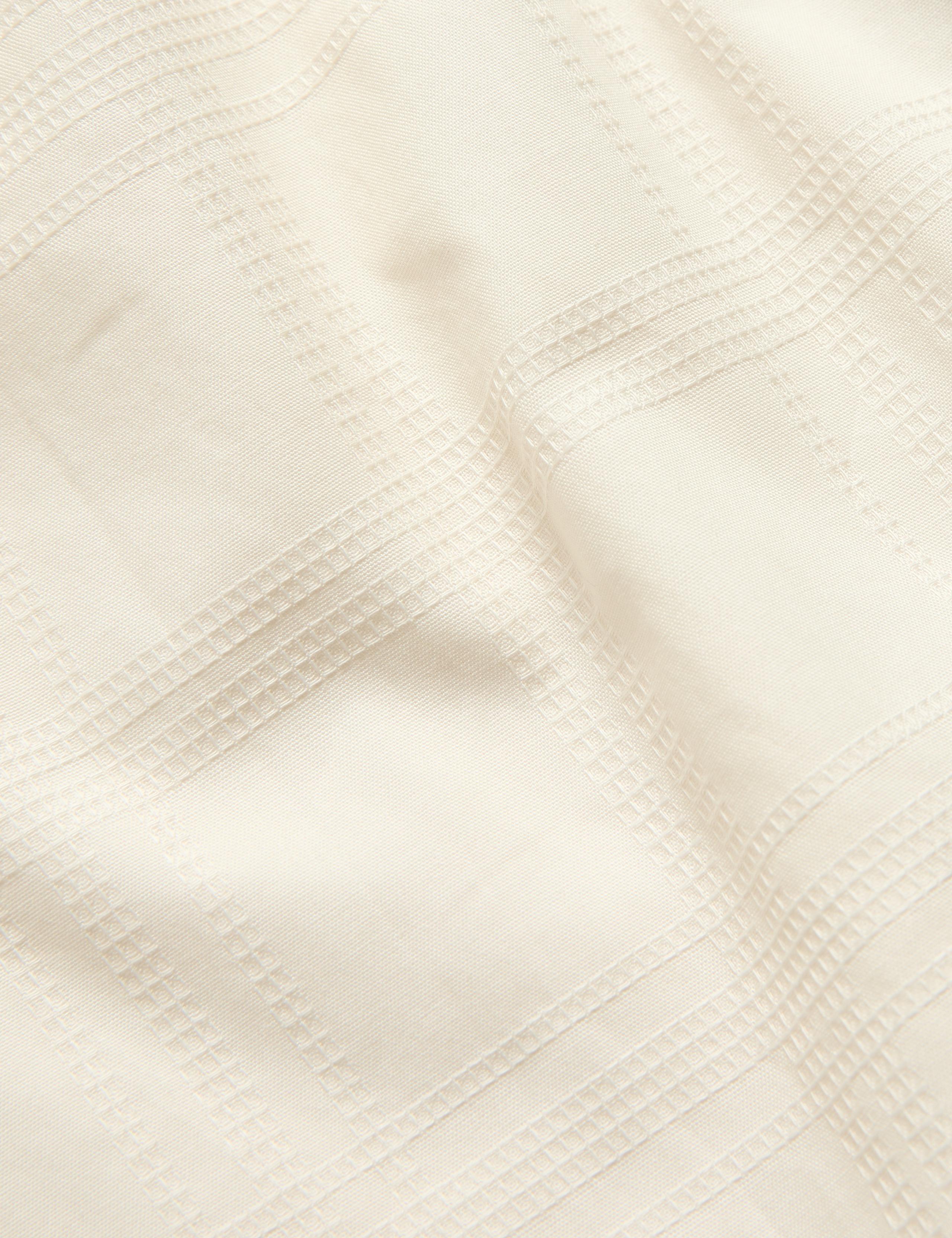 Pure Cotton Collared Textured Laced Shirt 8 of 8