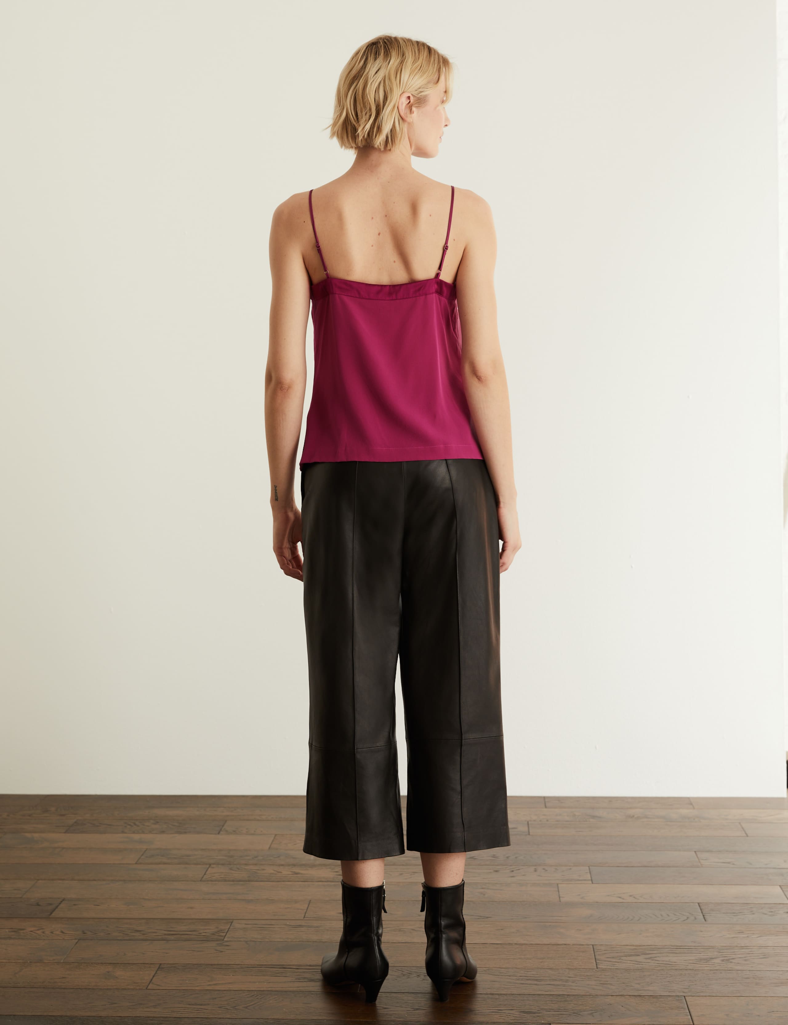 Pure Silk V-Neck Cami Top 6 of 7