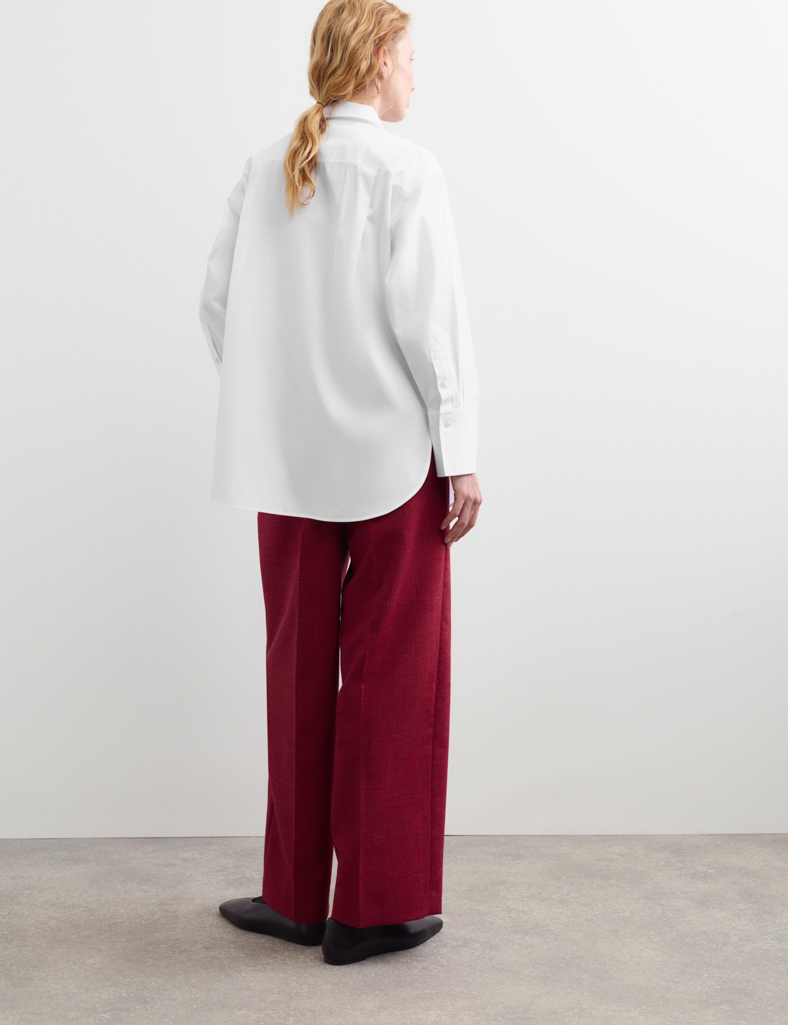 Pure Cotton Collared Bib Detail Shirt 7 of 7