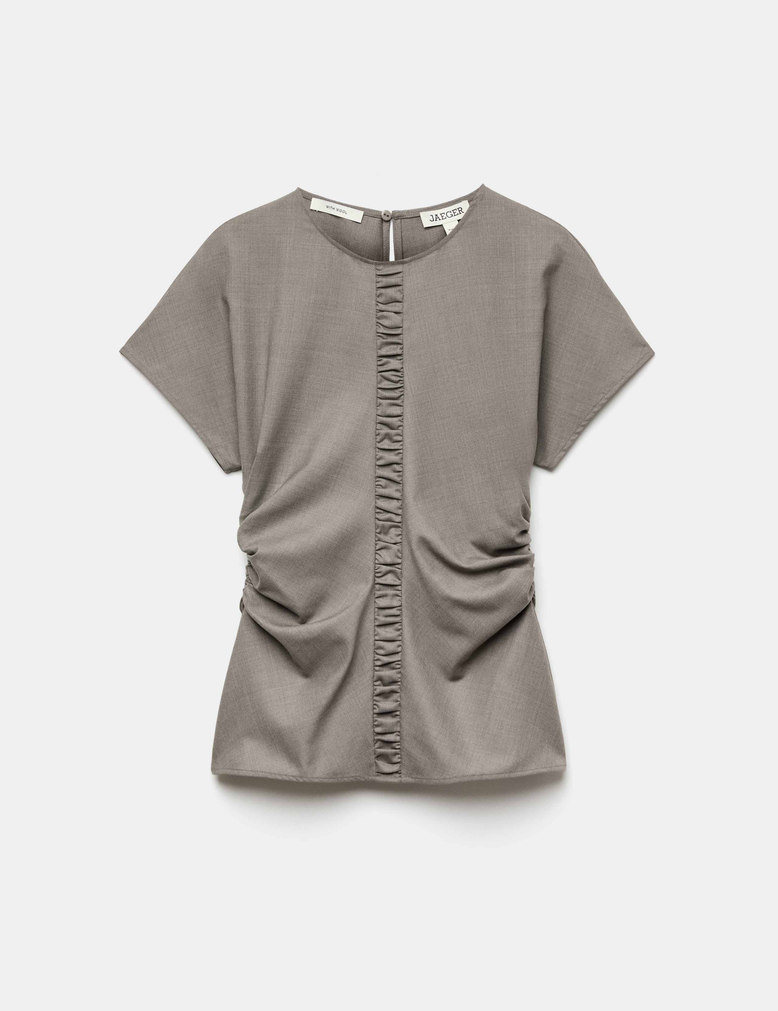 Wool Rich Ruched Top 2 of 7
