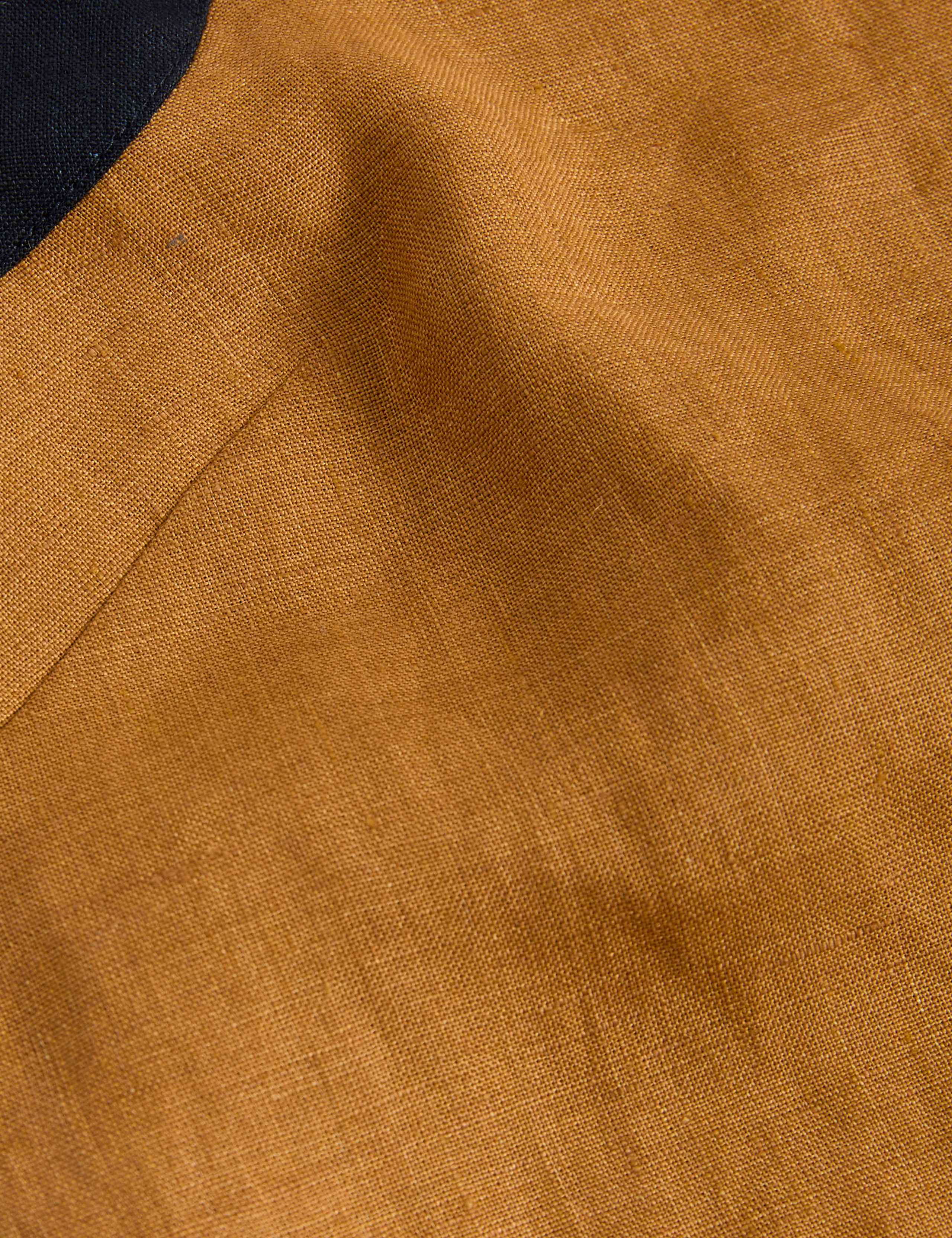 Pure Linen Side Stripe Shell Top 6 of 6