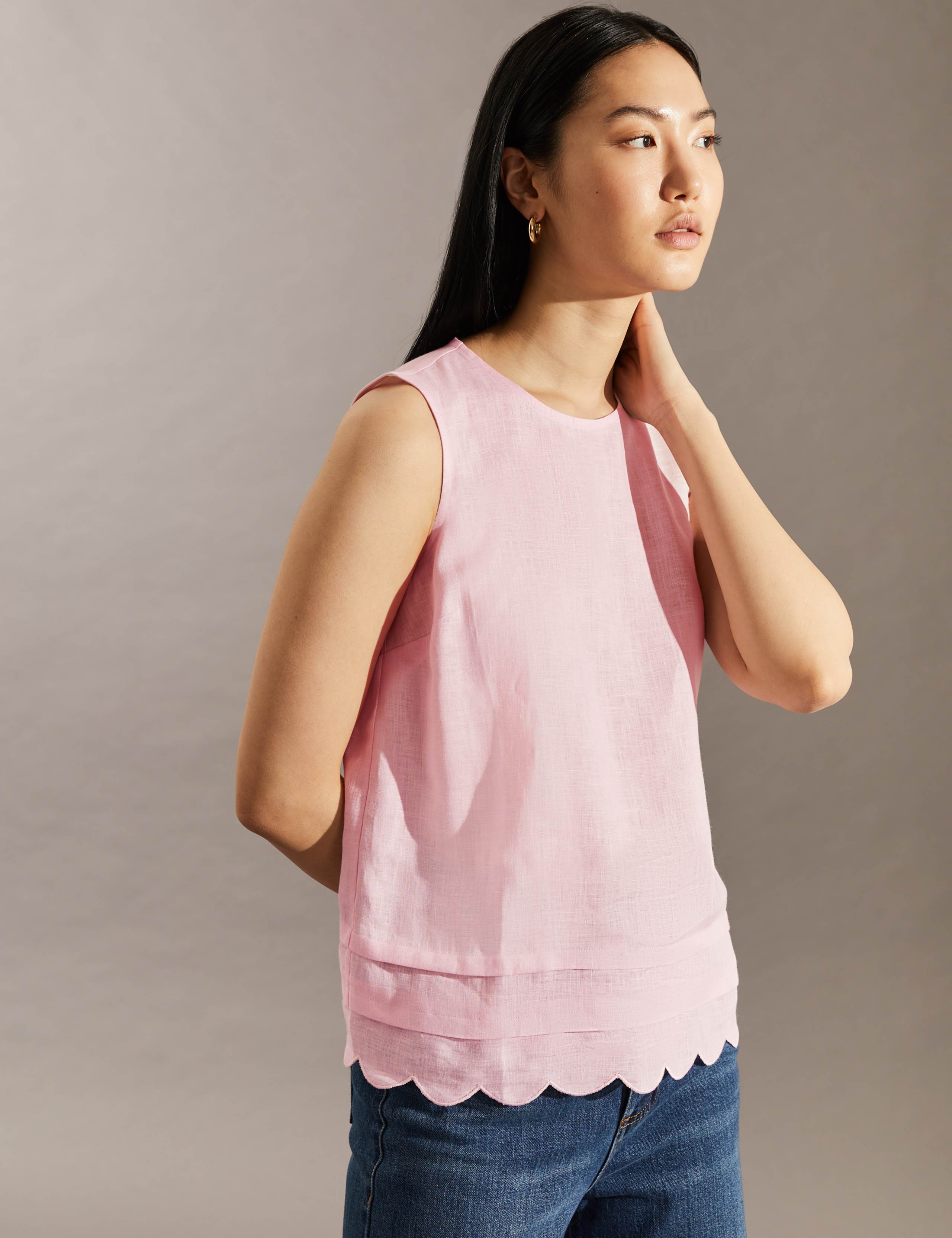 Pure Linen Vest 3 of 7