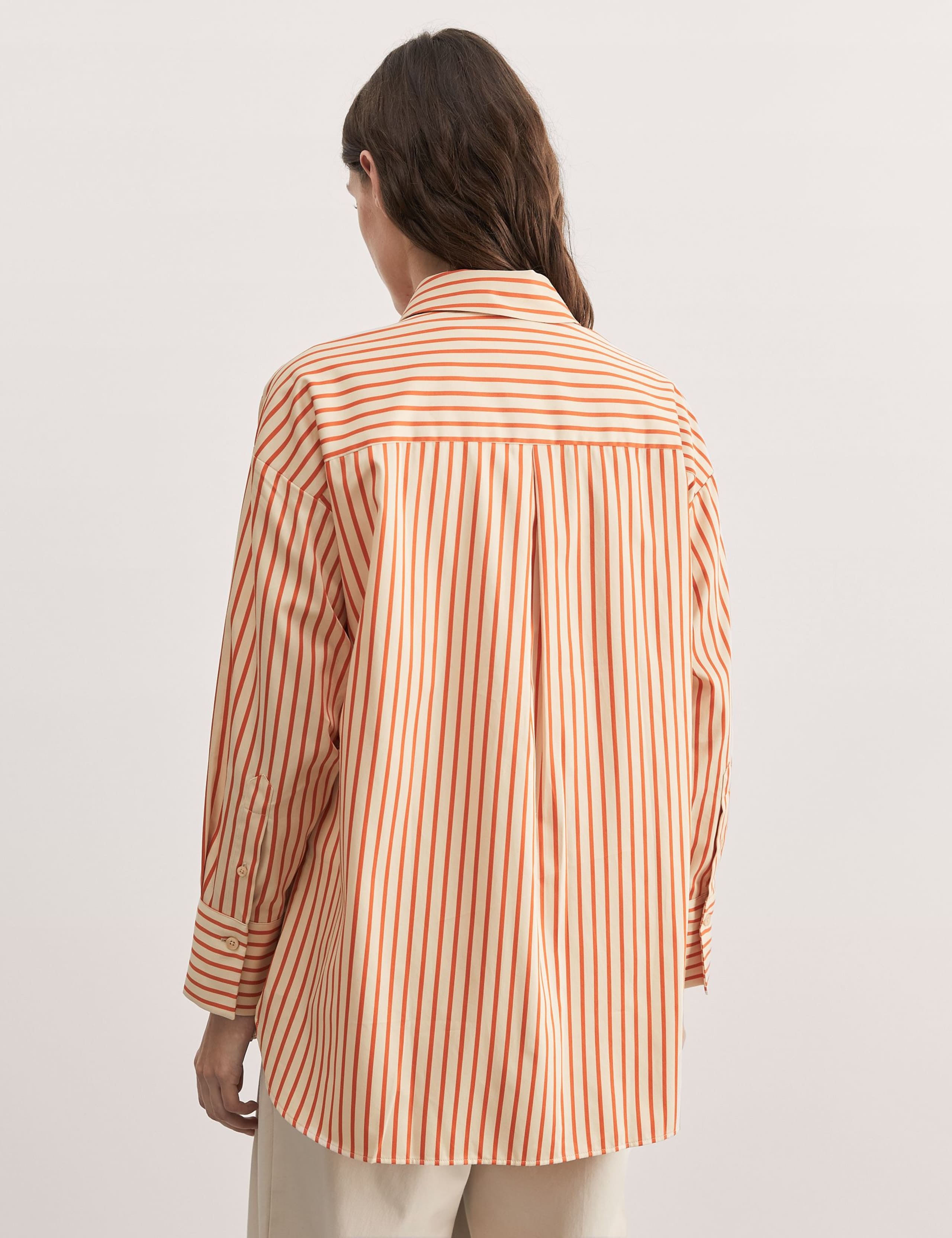 Pure Cotton Striped Oversized Shirt 7 of 7