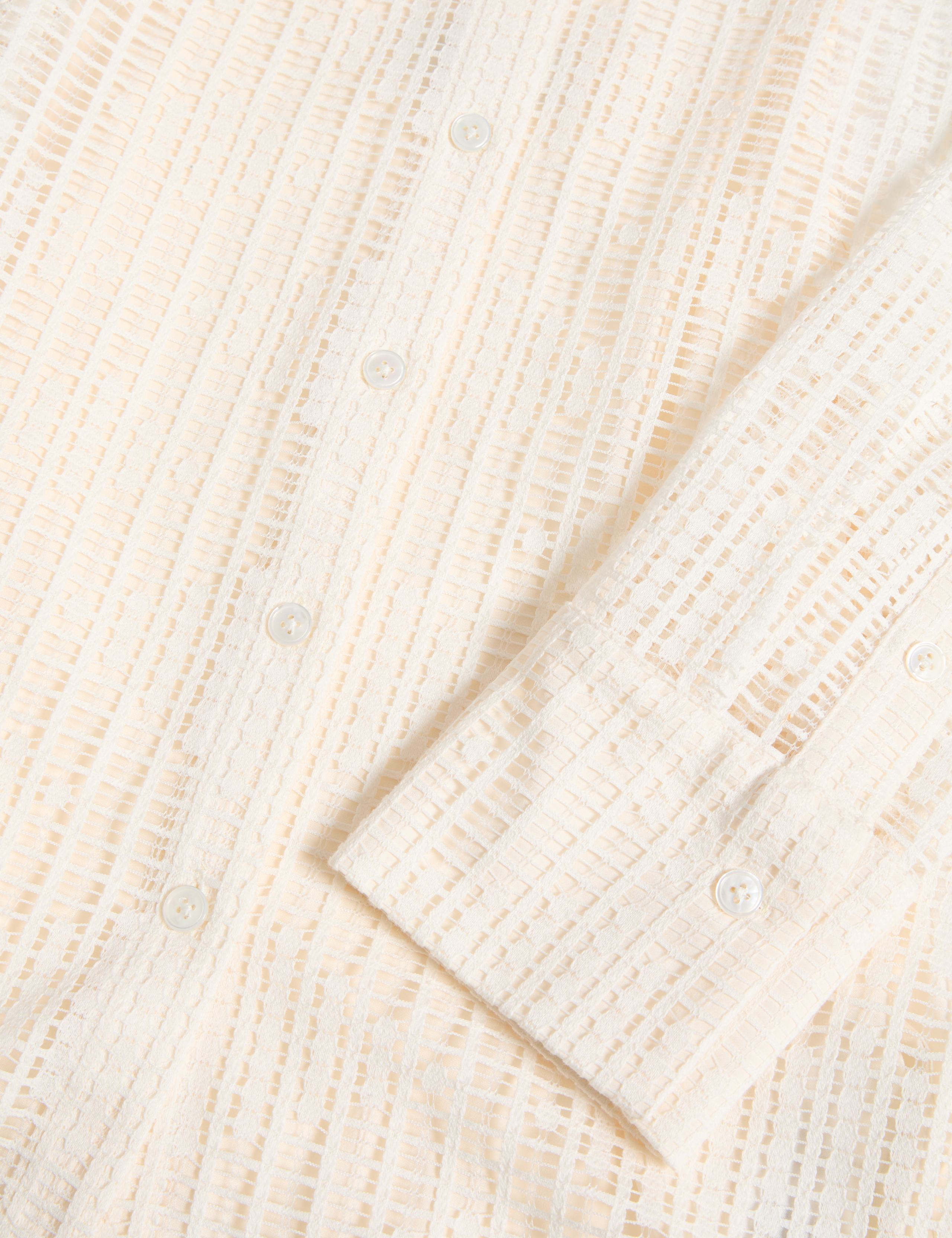 Cotton Rich Lace Shirt 8 of 8