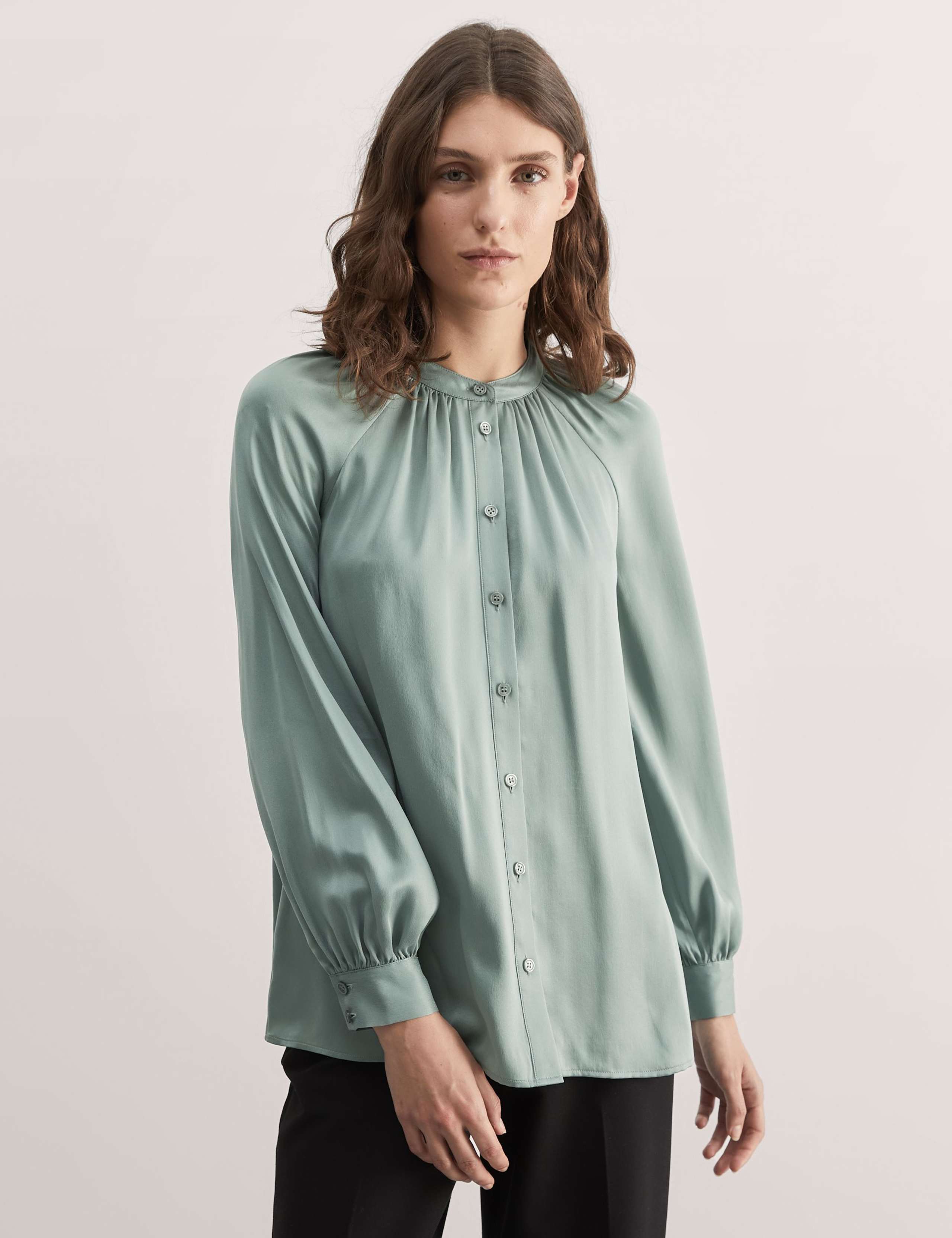 Pure Silk Top 3 of 5