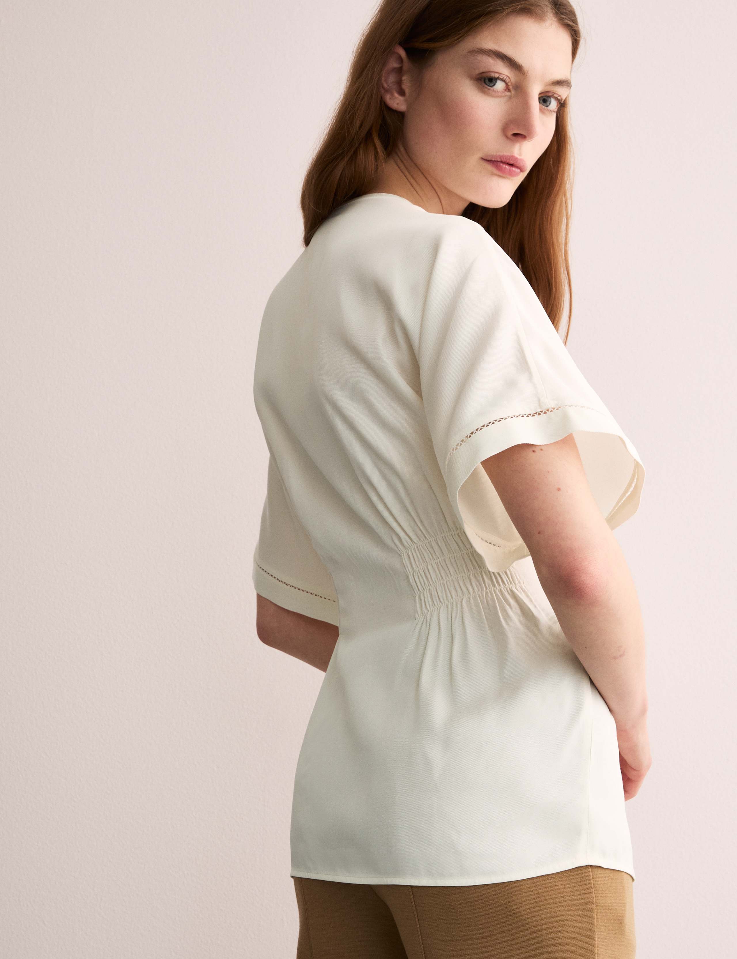 V-Neck Pintuck Top 5 of 6