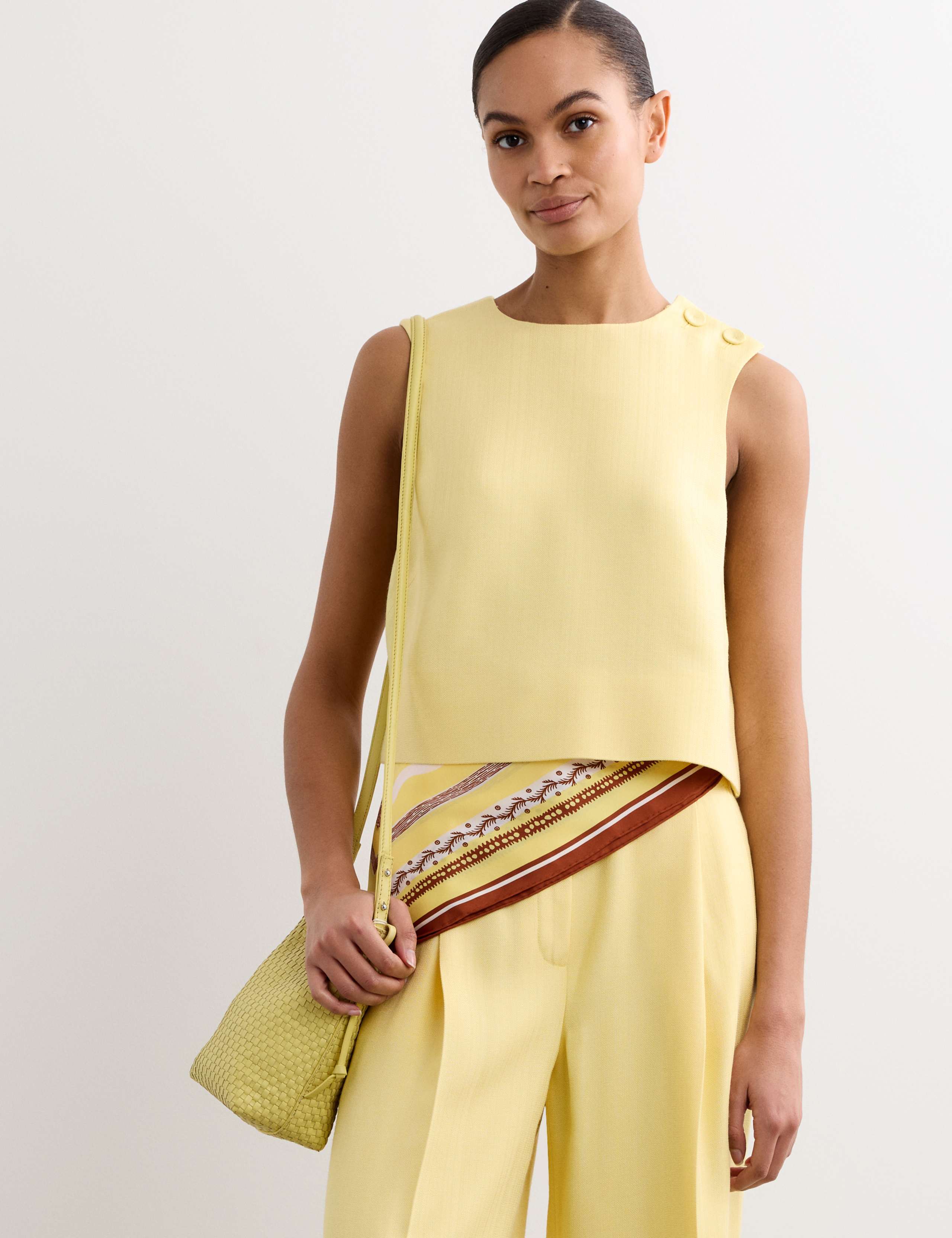 Woven Shell Top 1 of 7