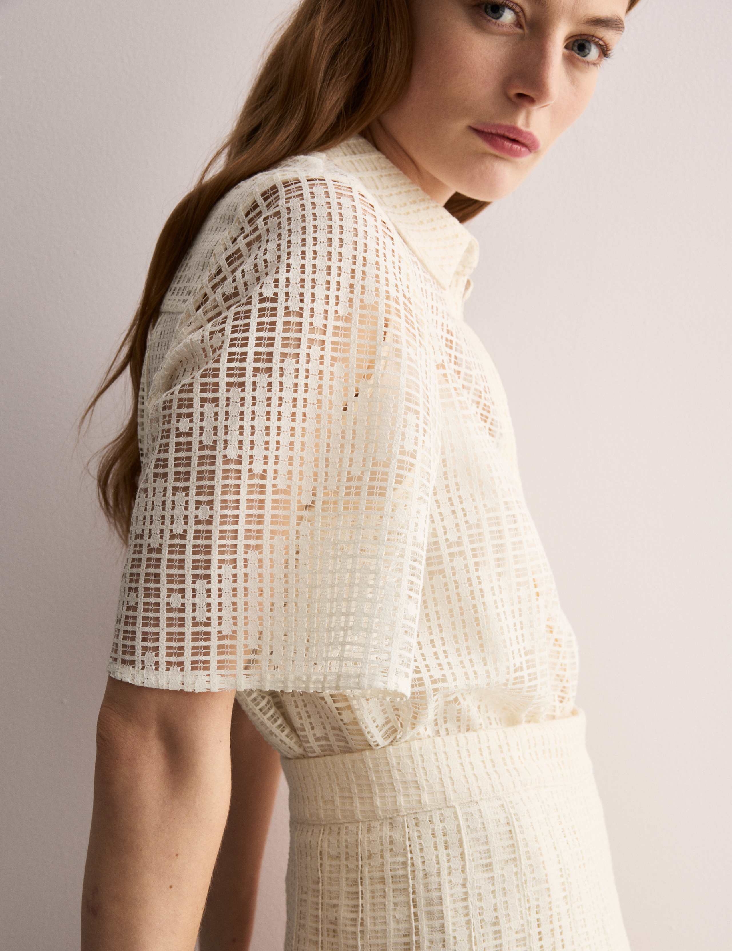 Lace Collared Shirt 7 of 8