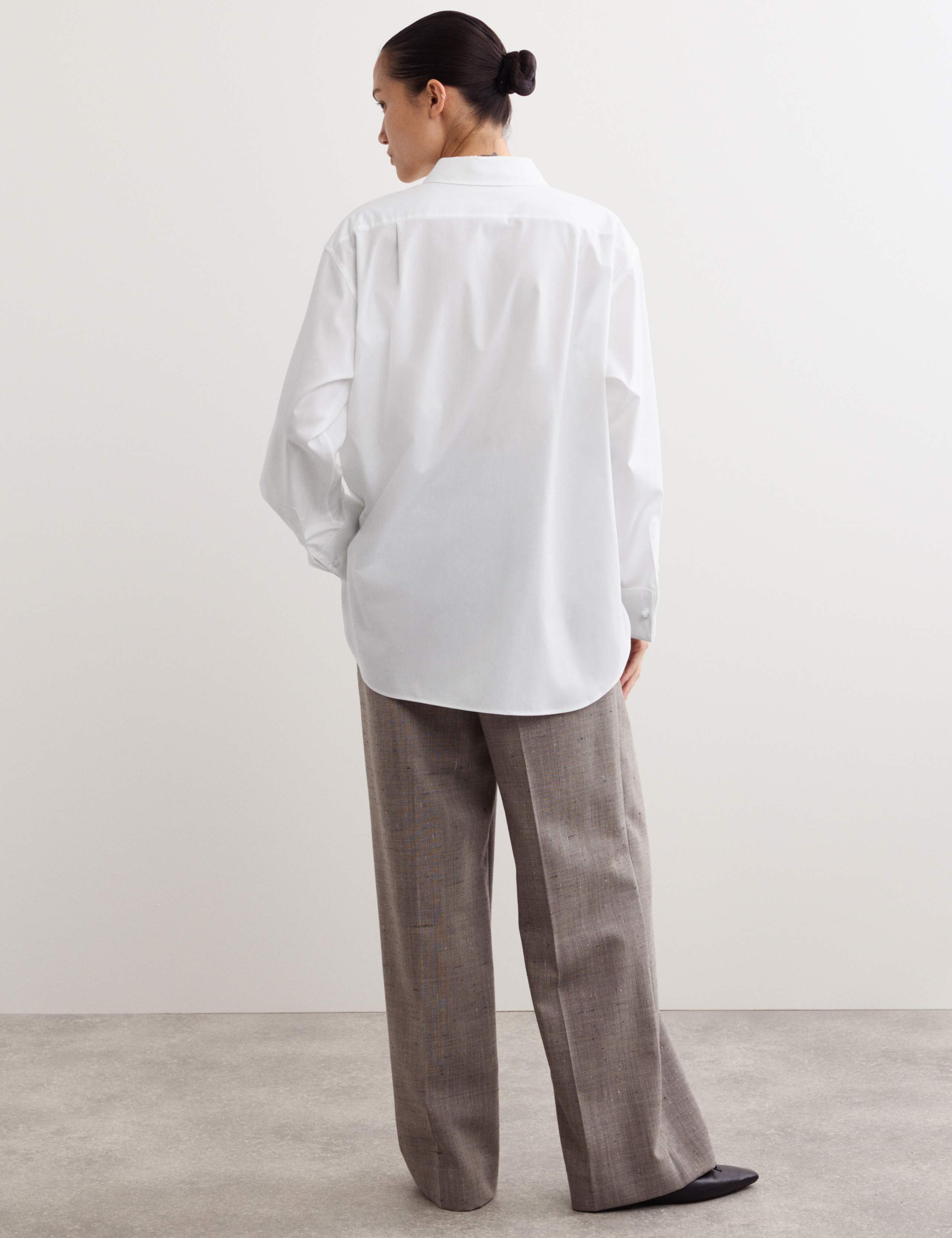 Pure Cotton Collared Double Cuff Shirt 6 of 7
