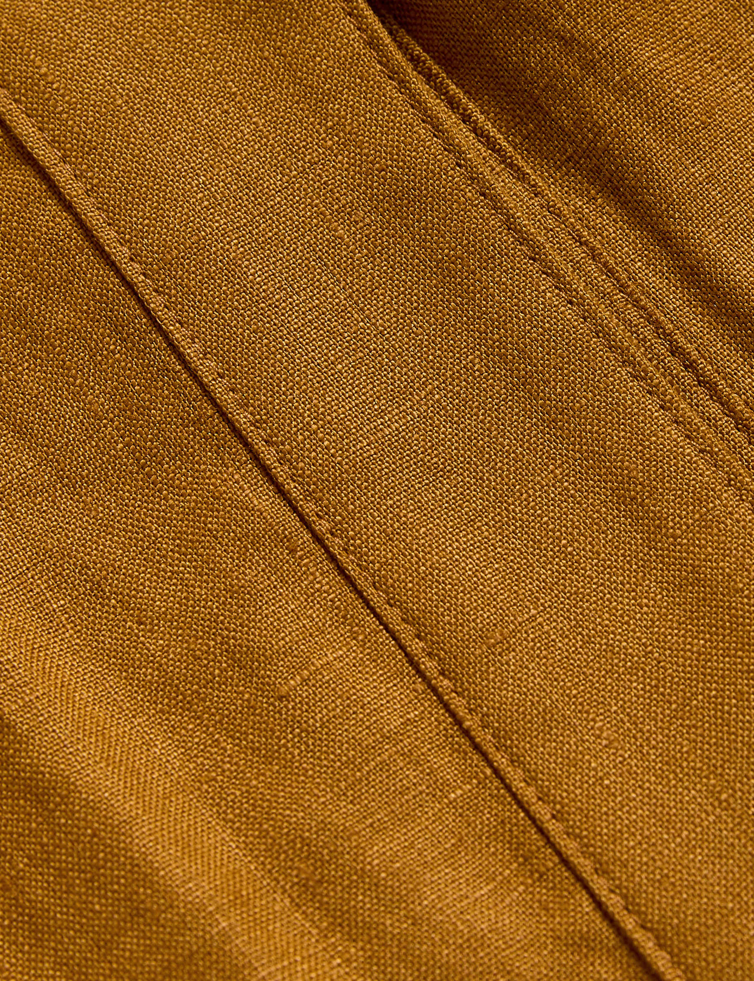 Pure Linen Button Detail Top 5 of 5