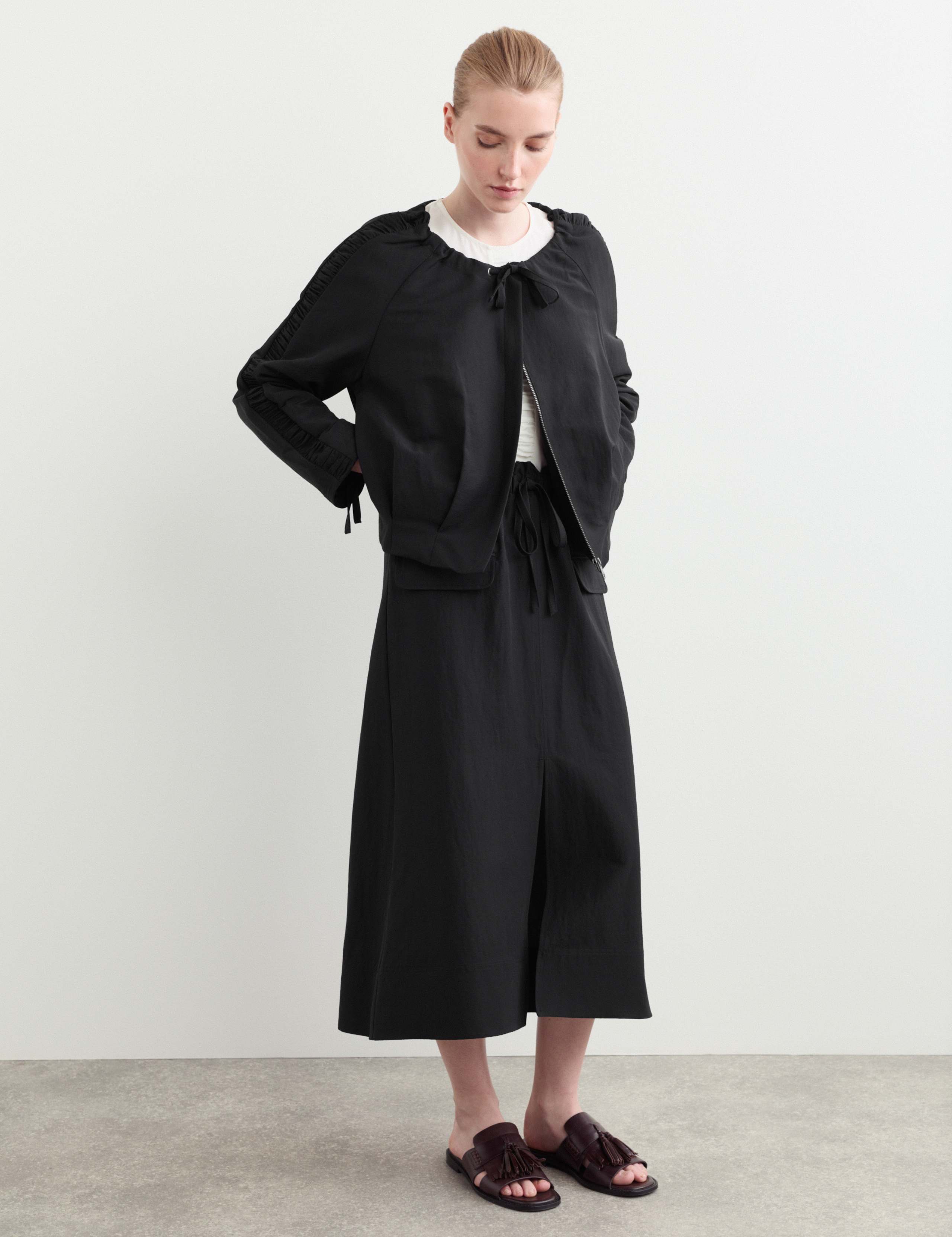 Wool Rich Lightweight Relaxed Jacket 4 of 7