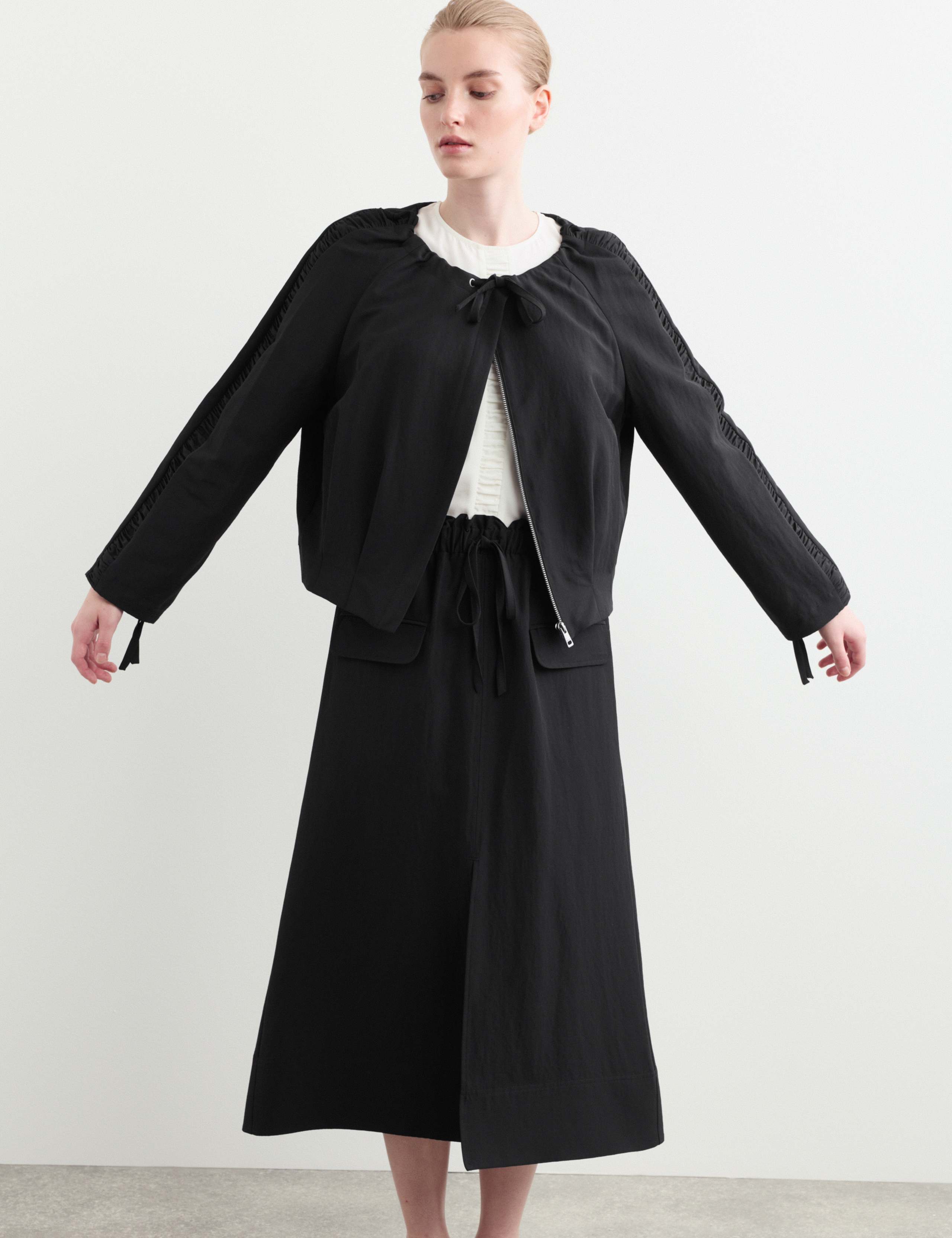Wool Rich Lightweight Relaxed Jacket 5 of 7