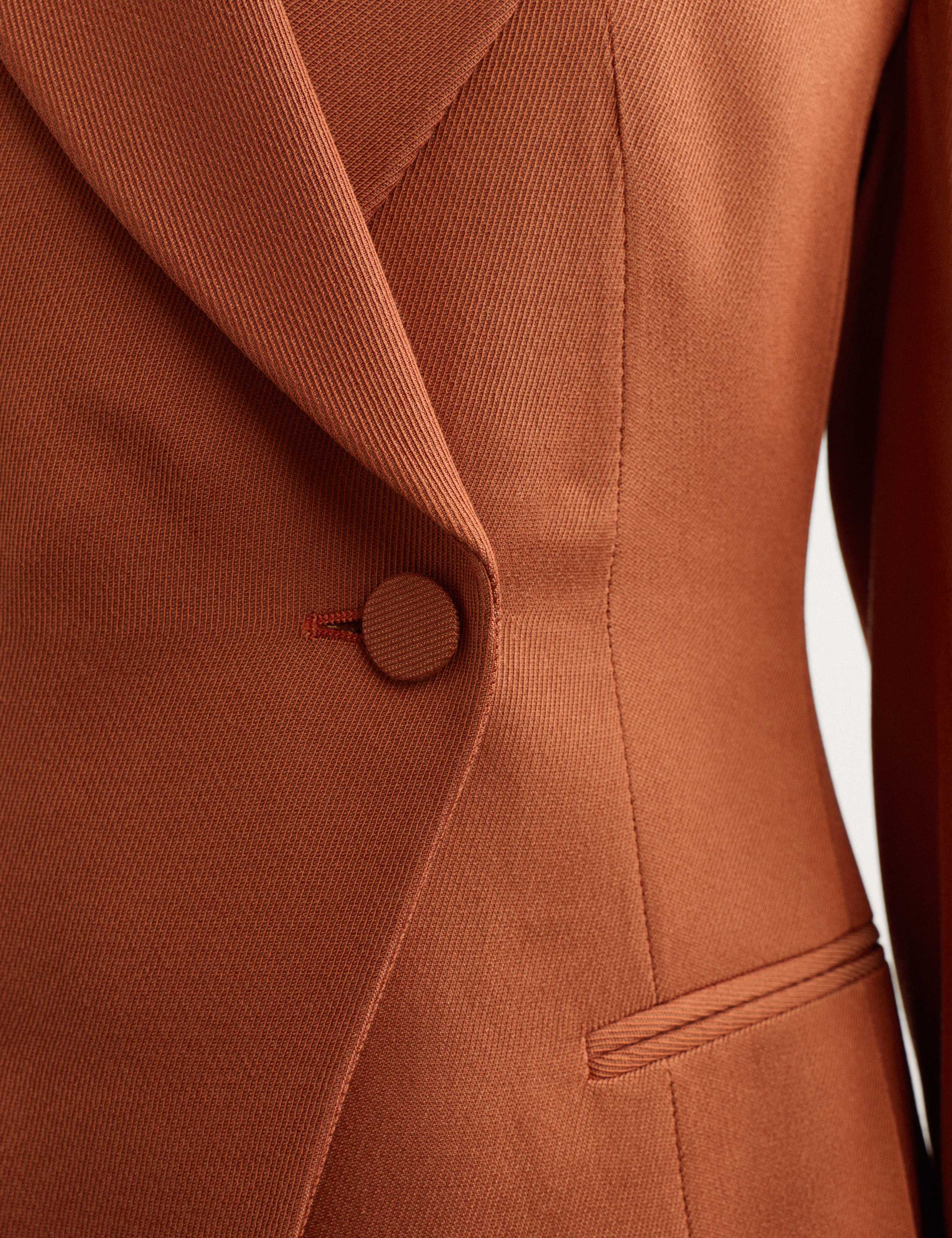 Lyocell Blend Fluid Blazer 3 of 8