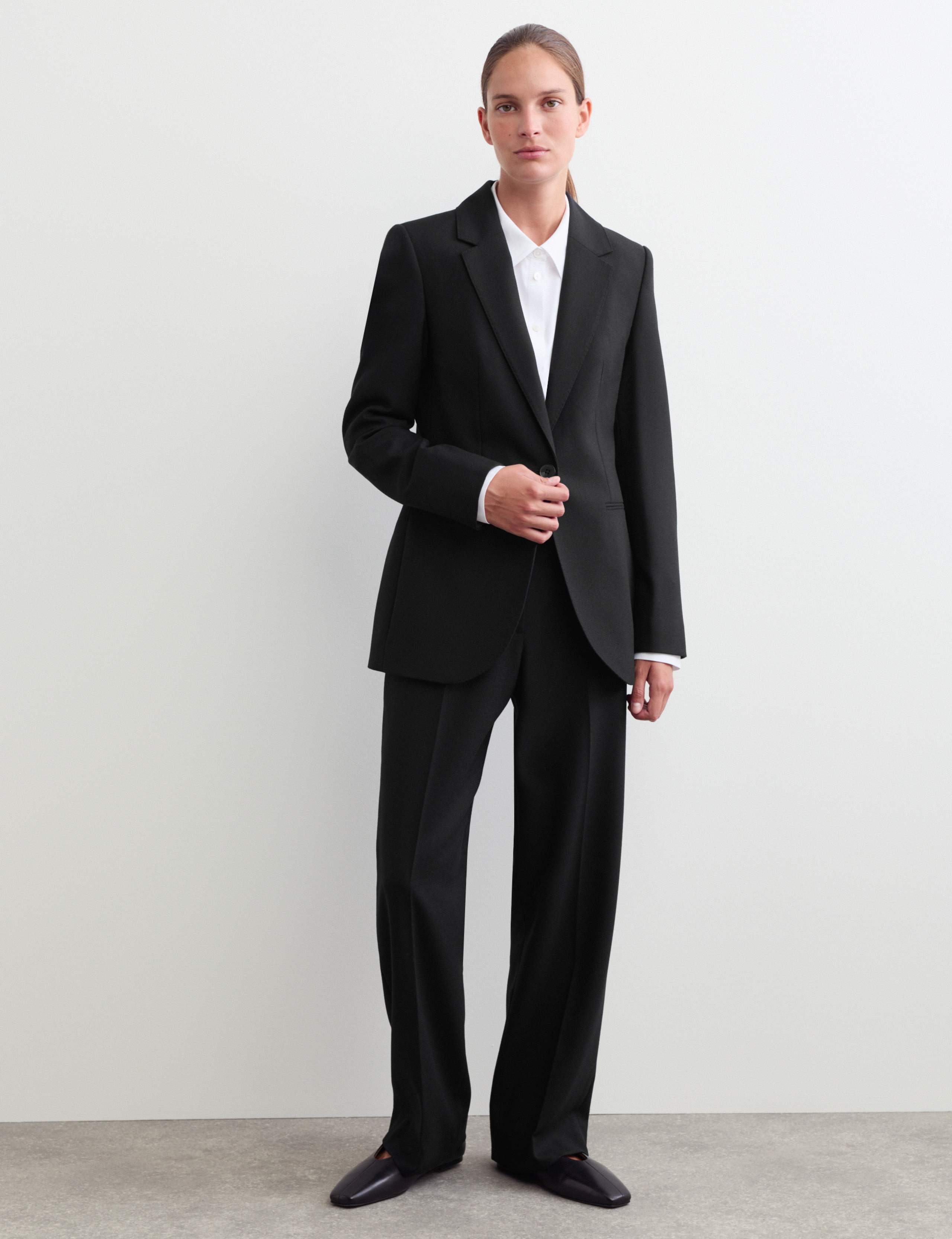Pure Wool Single Breasted Blazer 3 of 8