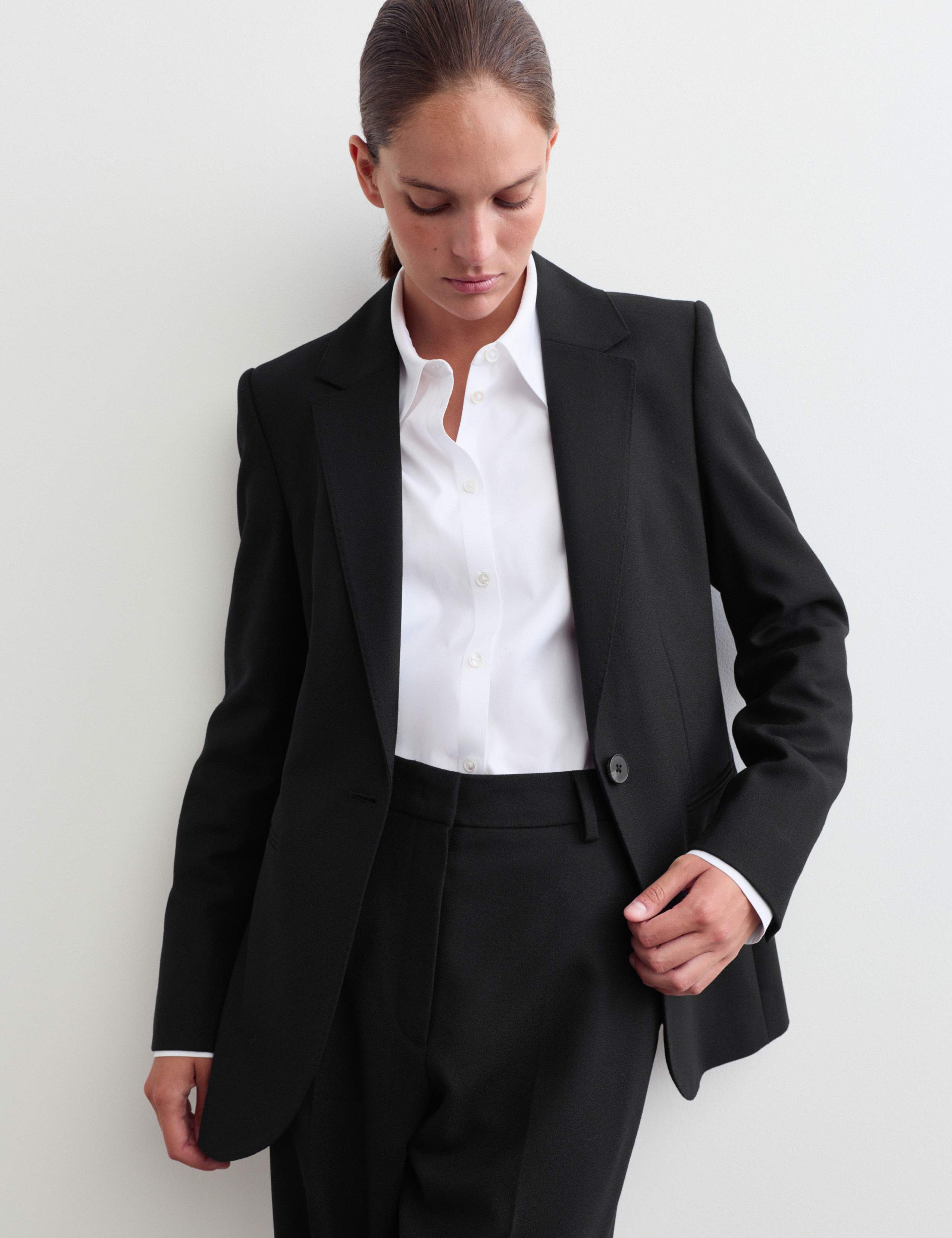 Pure Wool Single Breasted Blazer 5 of 8