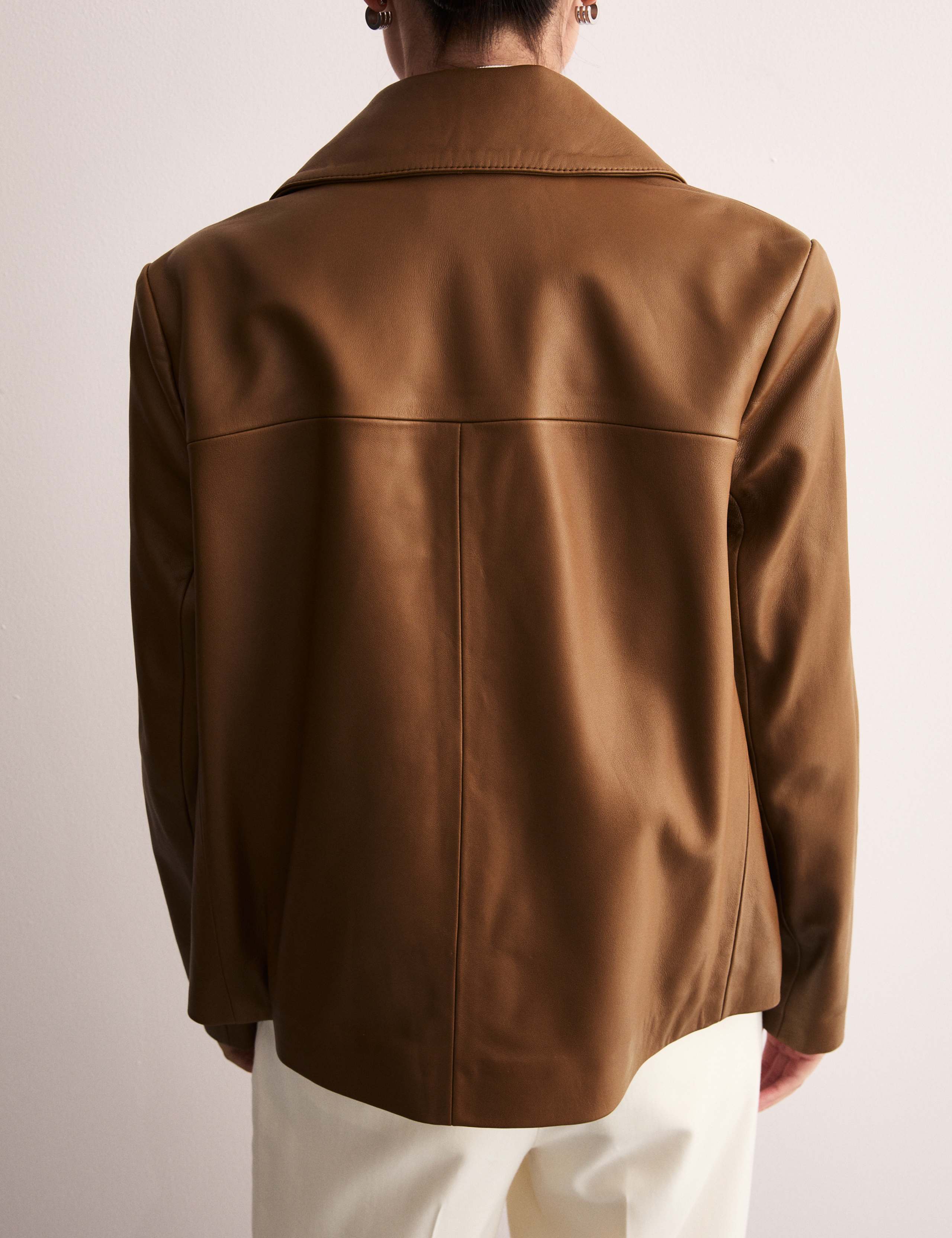 Leather Trucker Jacket 7 of 8