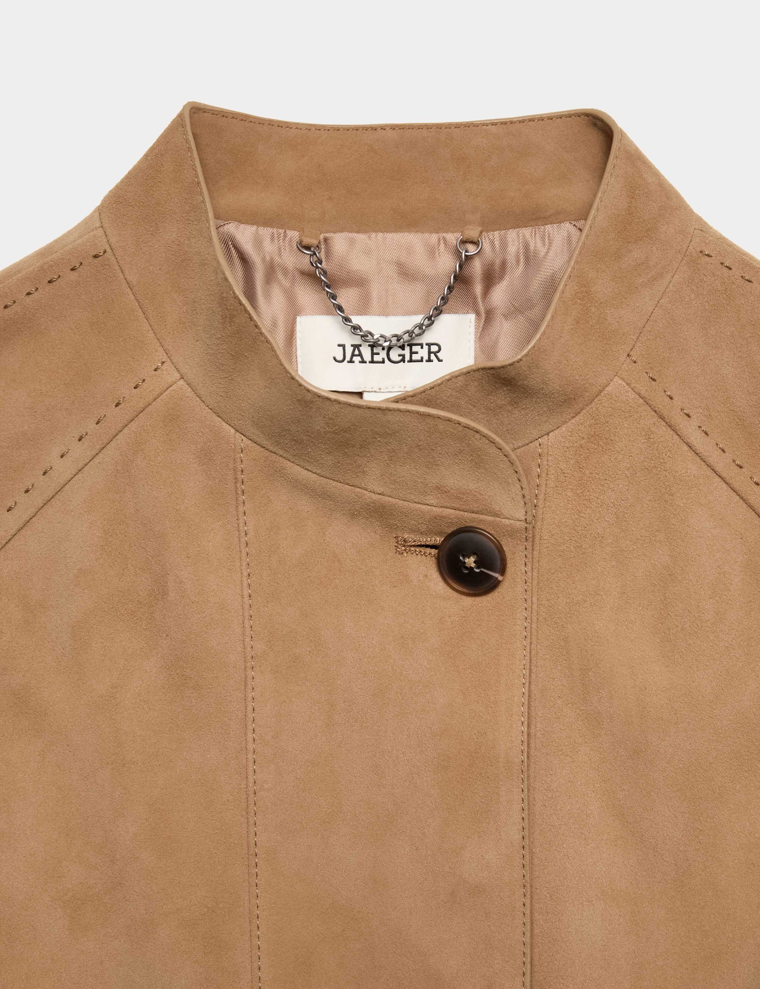 Suede Sculpted Short Jacket 2 of 2