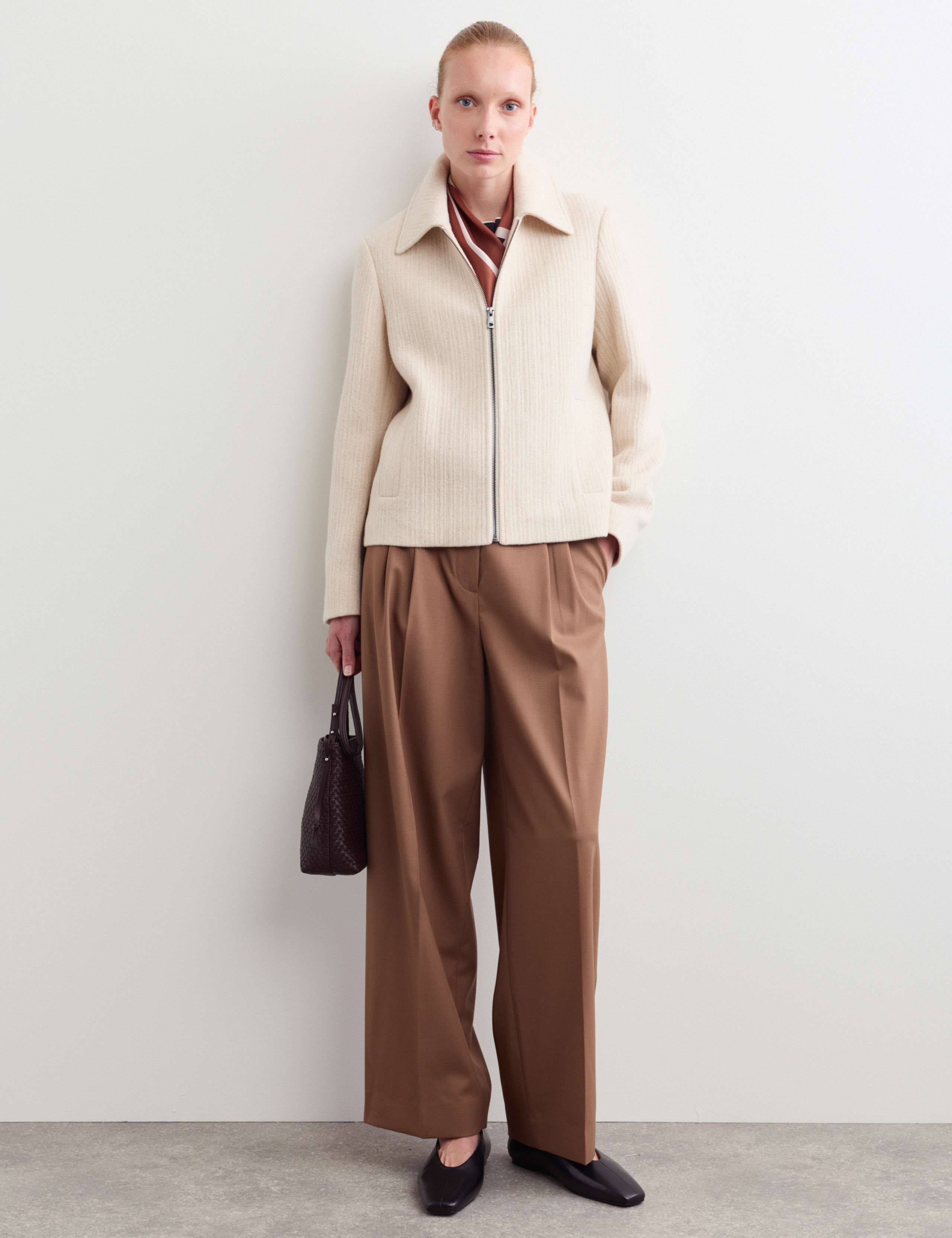 Italian Wool Rich Trucker Jacket 3 of 8