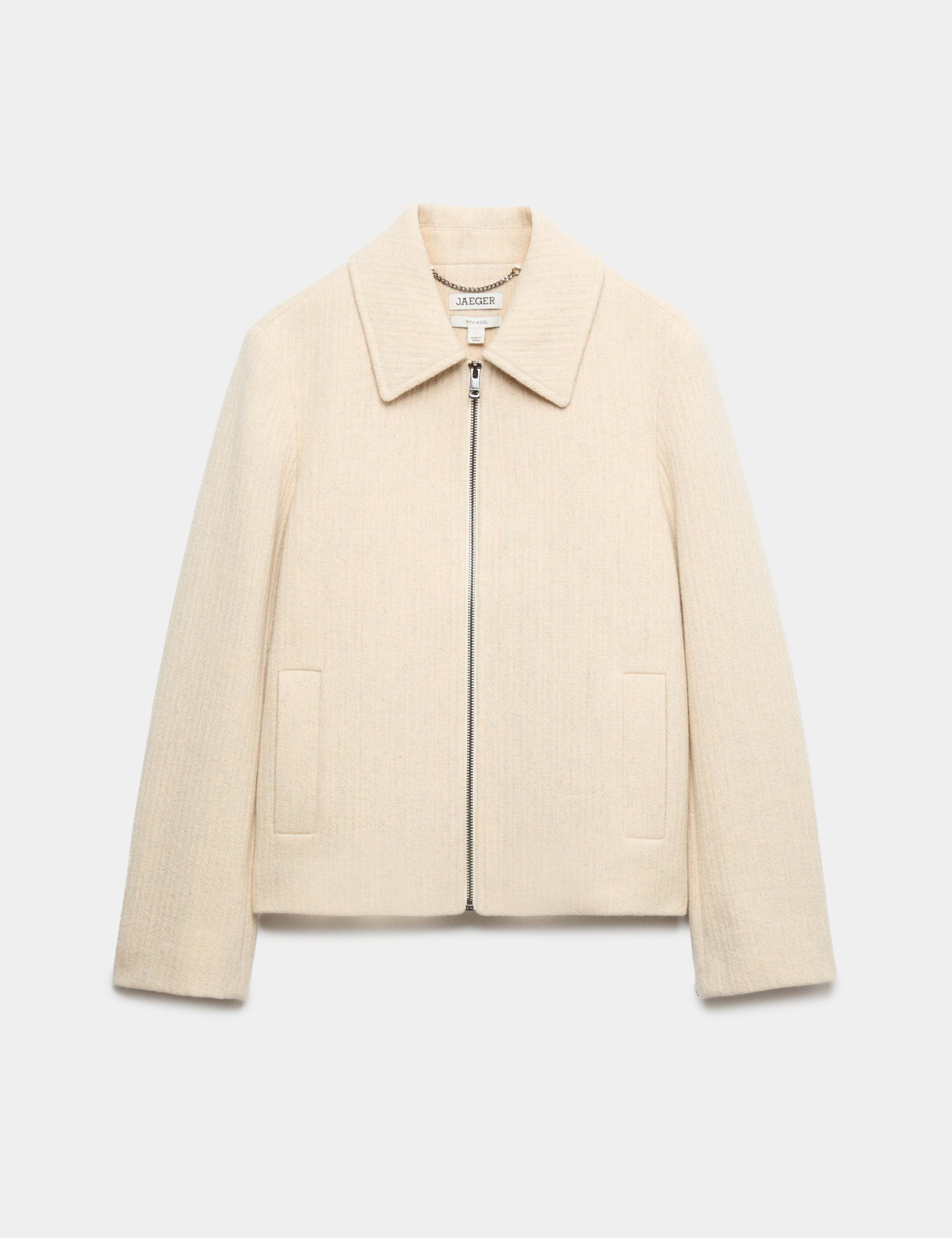 Italian Wool Rich Trucker Jacket 2 of 8