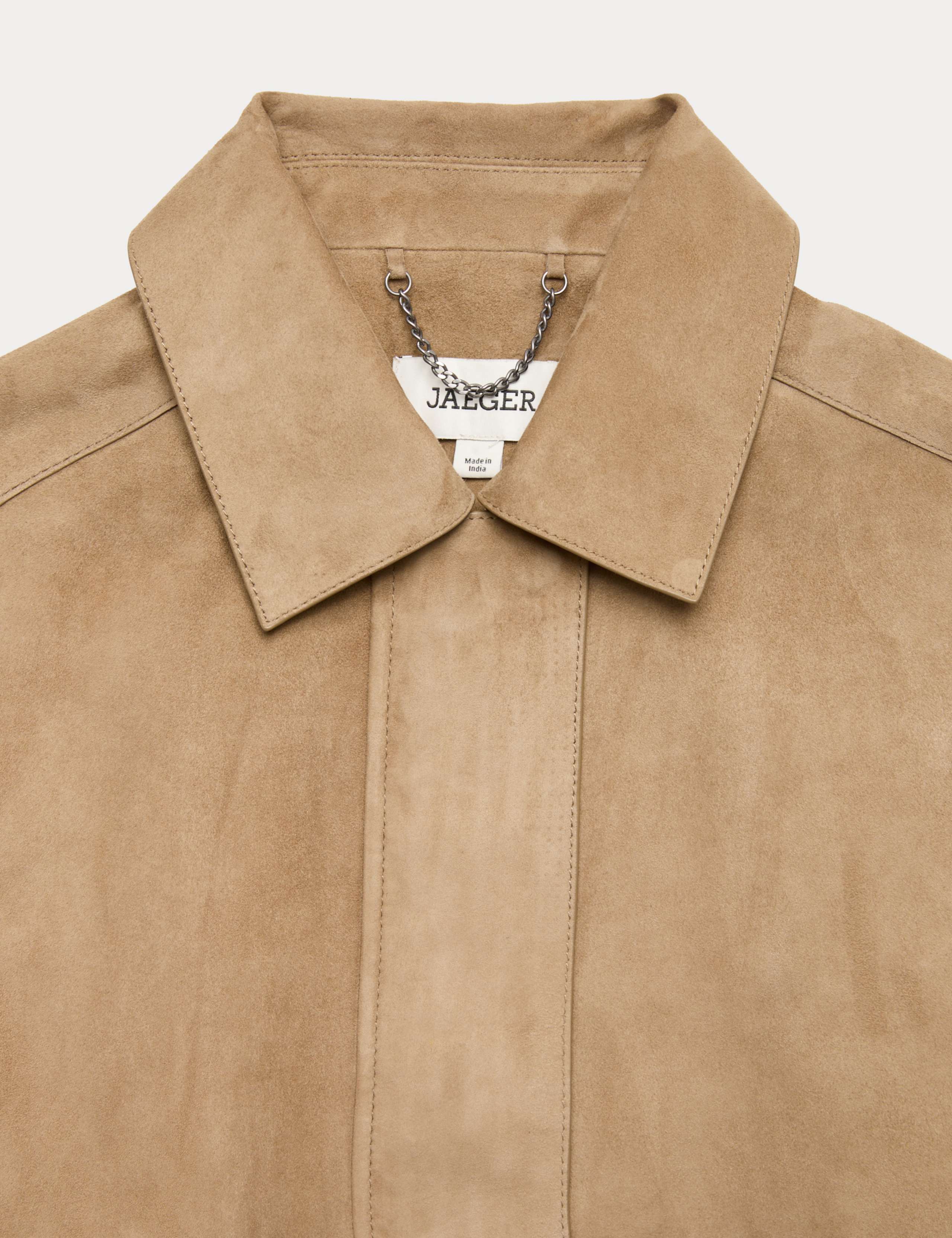 Suede Trucker Short Jacket 8 of 8