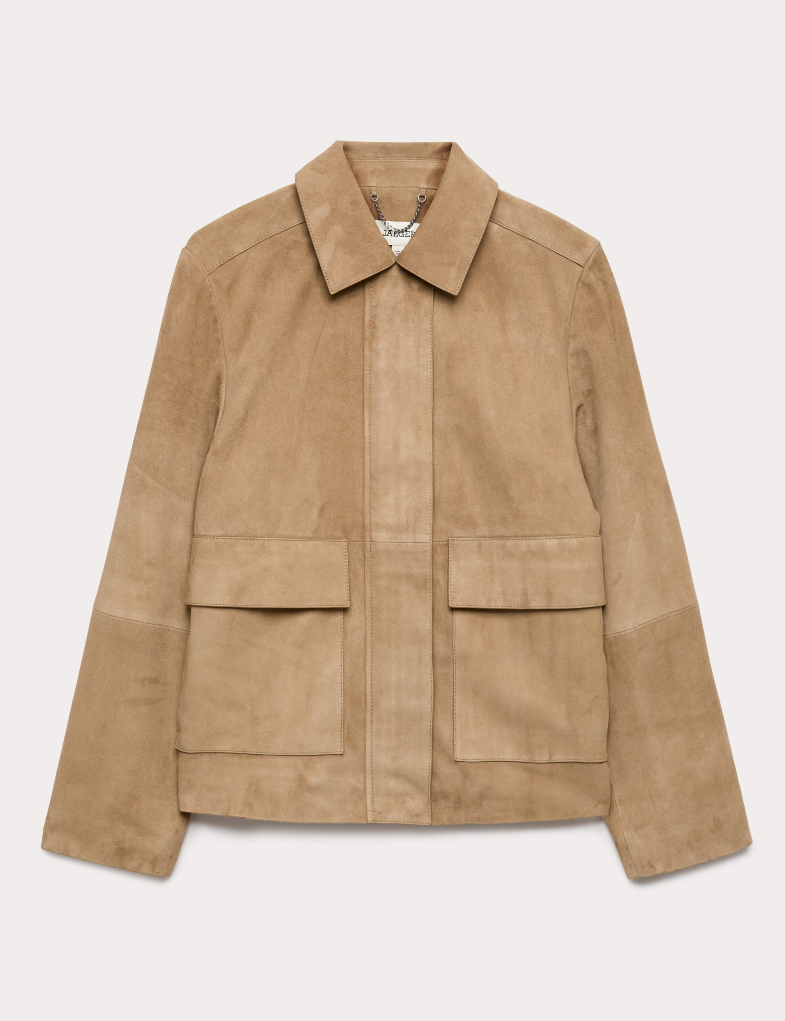 Suede Trucker Short Jacket 2 of 8