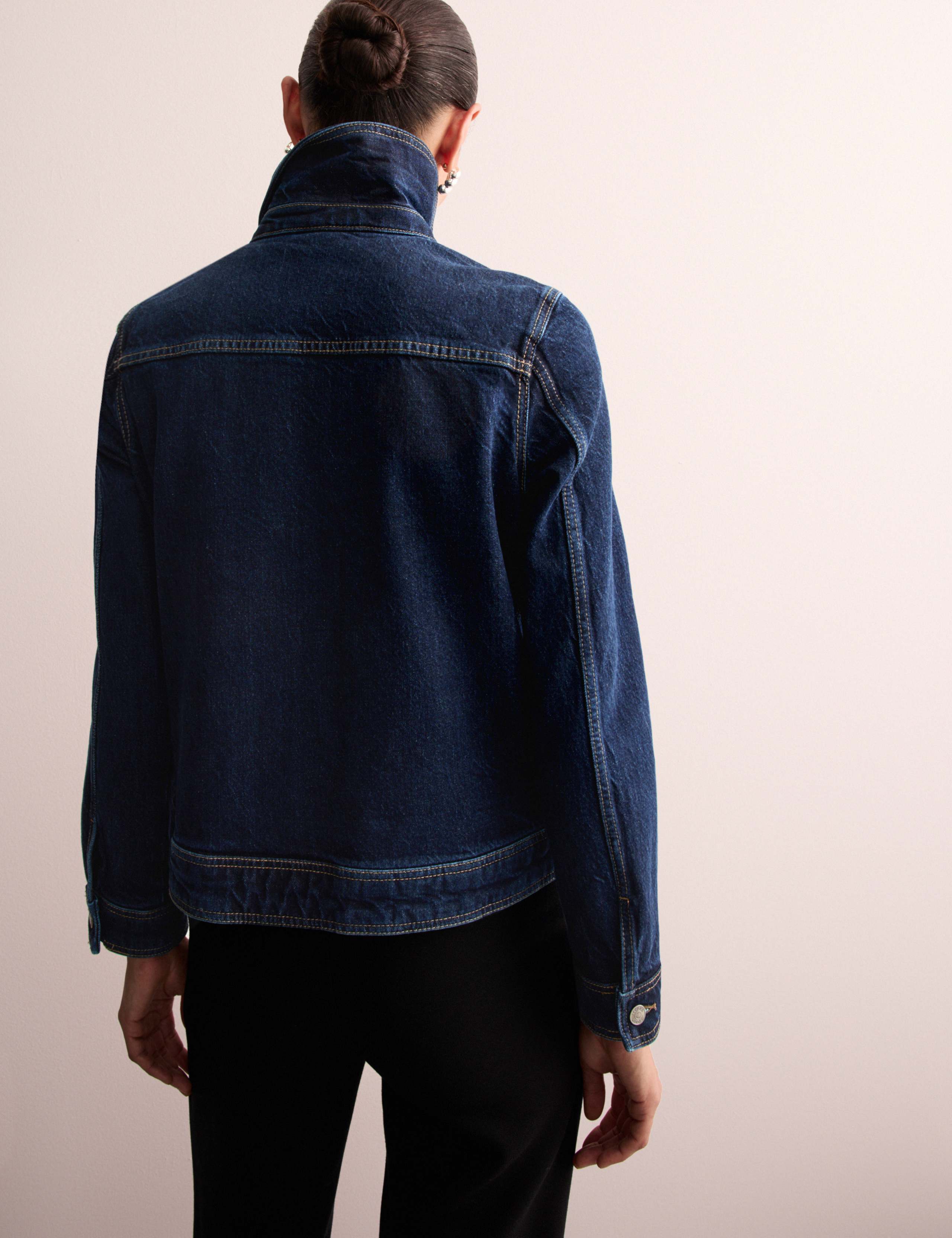 Denim Trucker Jacket 5 of 8