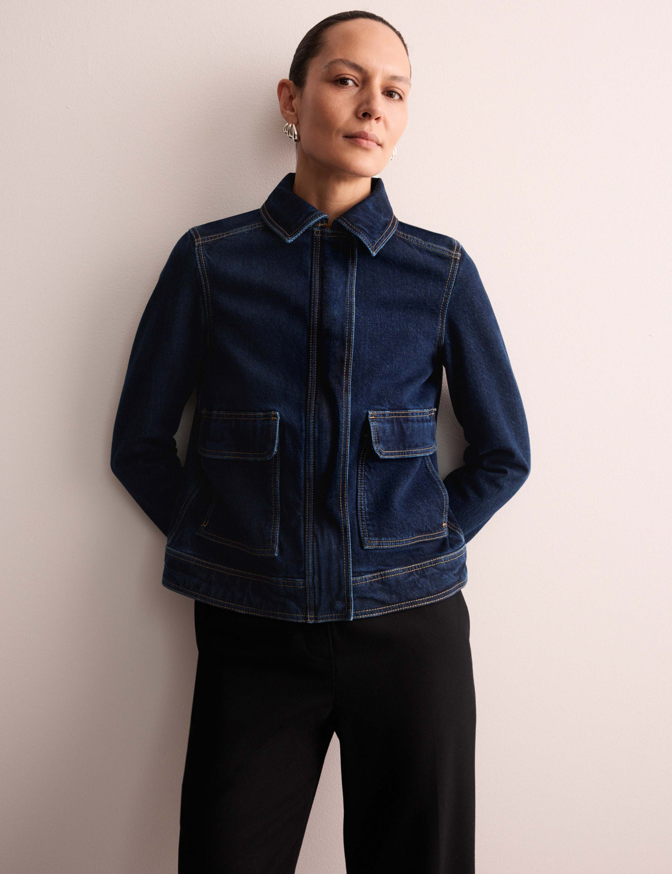 Denim Trucker Jacket 6 of 8