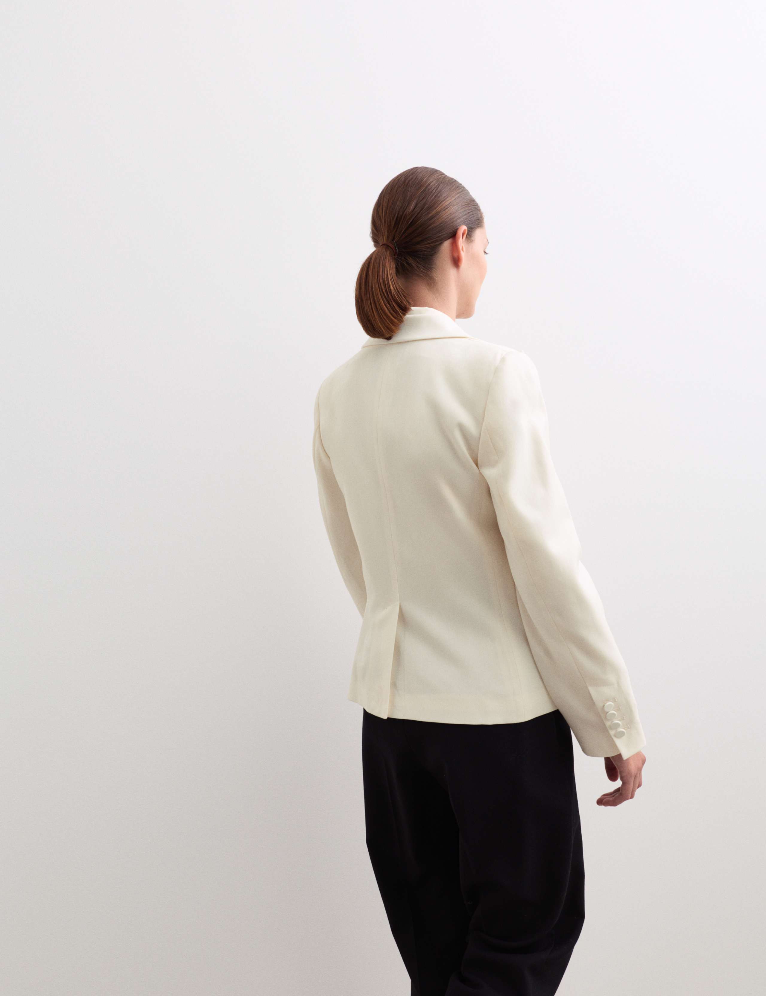 Pure Wool Single Breasted Tuxedo Jacket 5 of 5