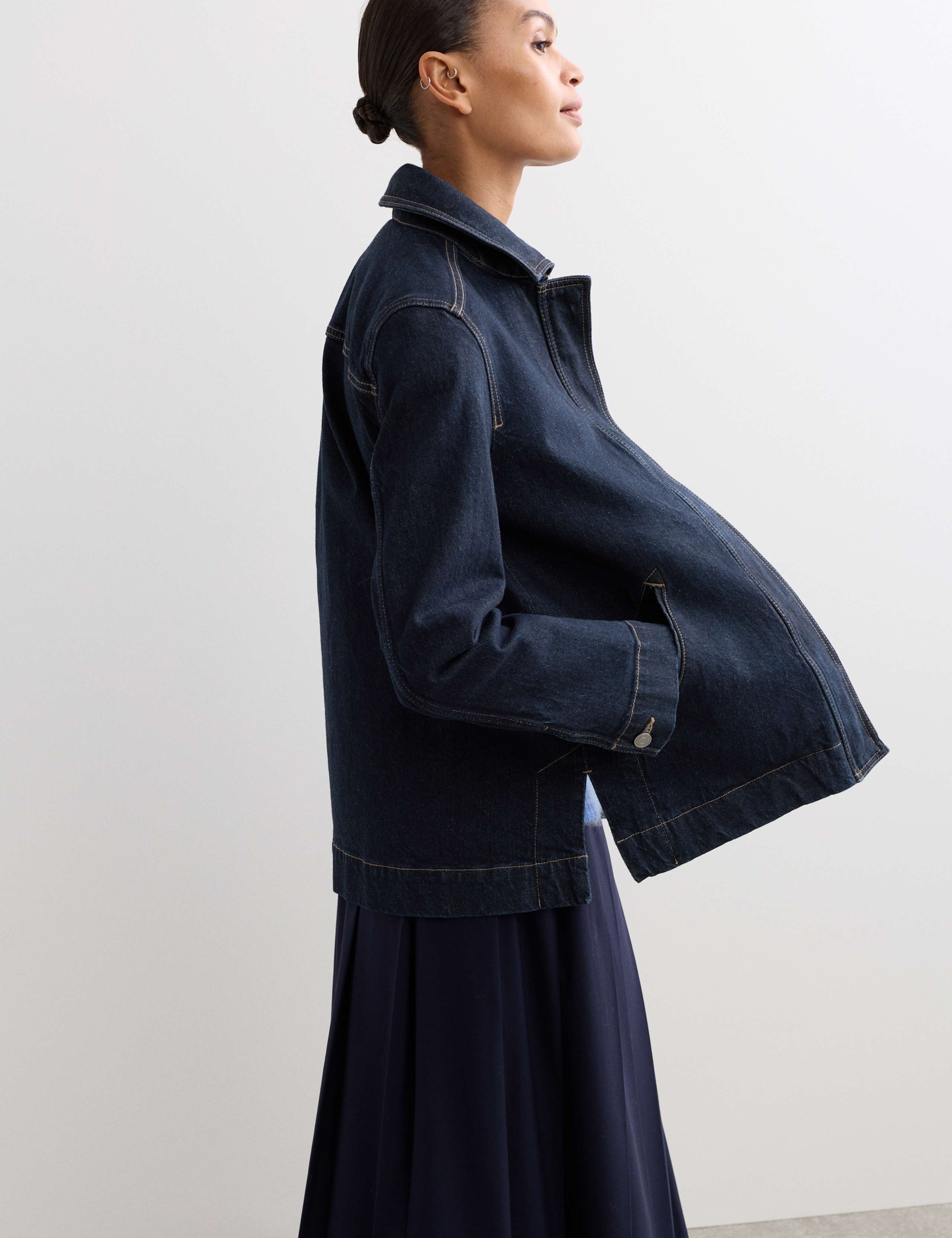 Denim Trucker Jacket 6 of 8