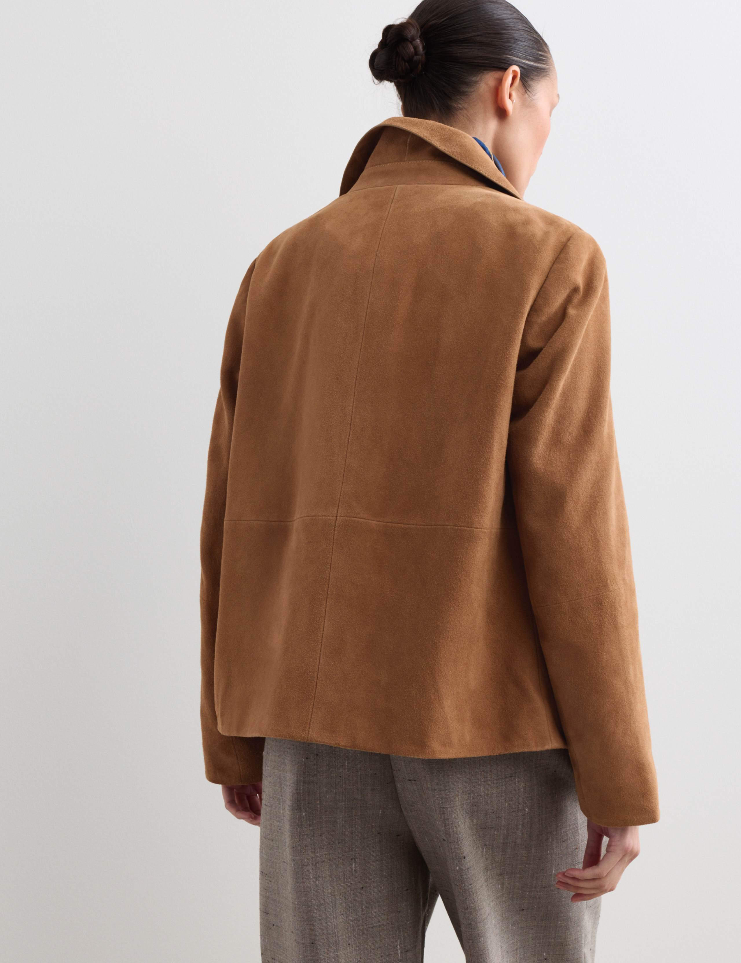 Suede Collared Jacket 6 of 7