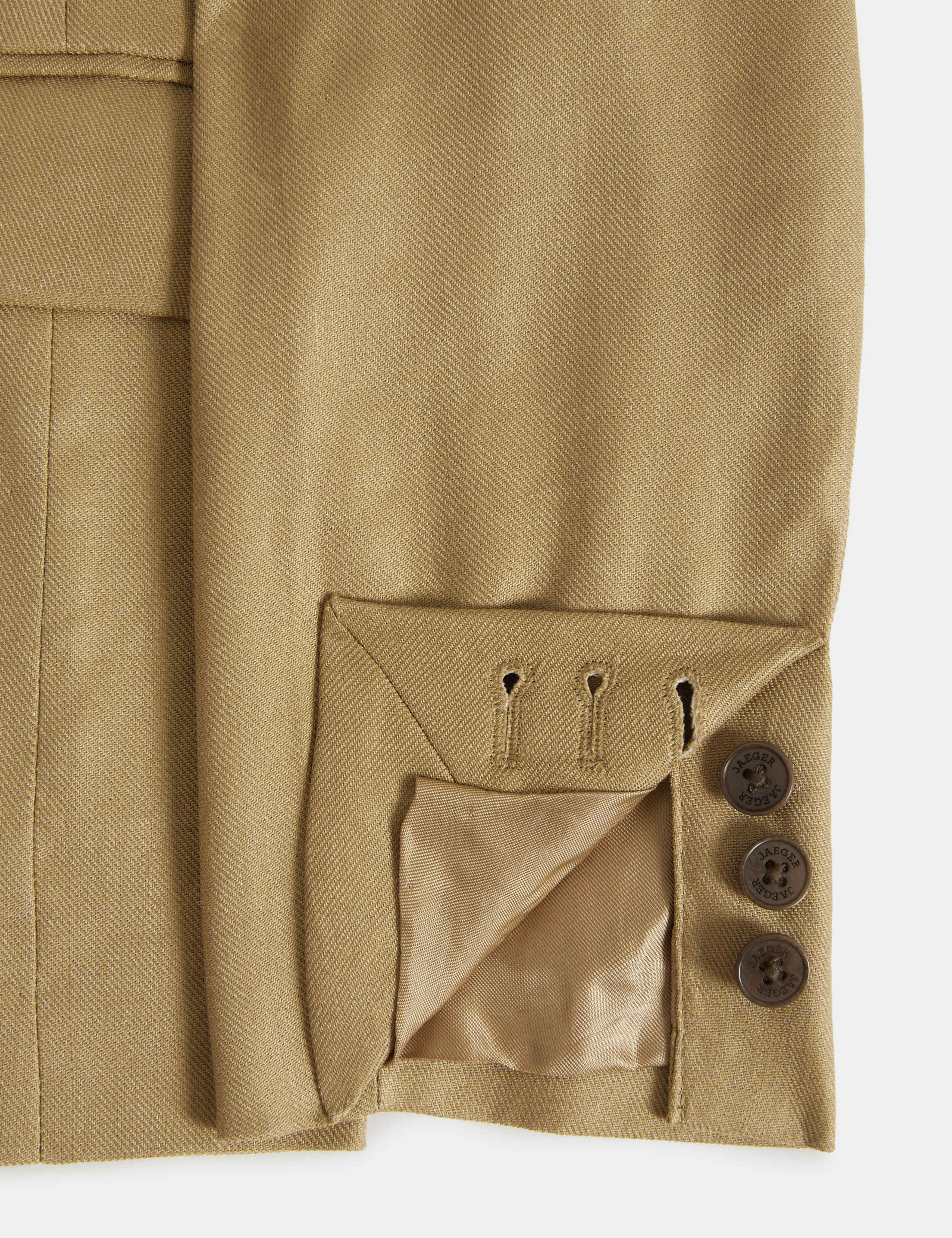 Linen Blend Single Breasted Blazer 8 of 10