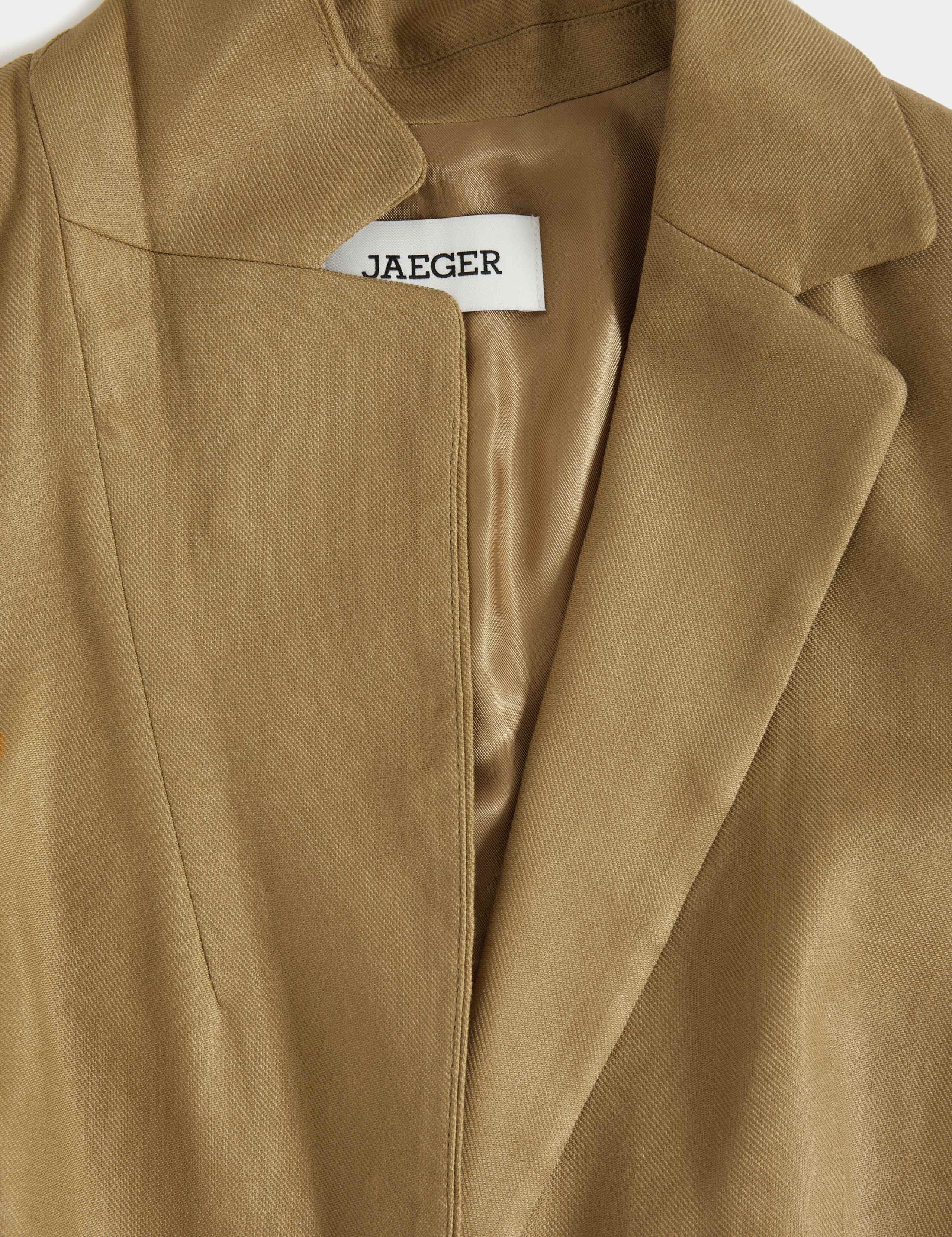 Linen Blend Single Breasted Blazer 10 of 10