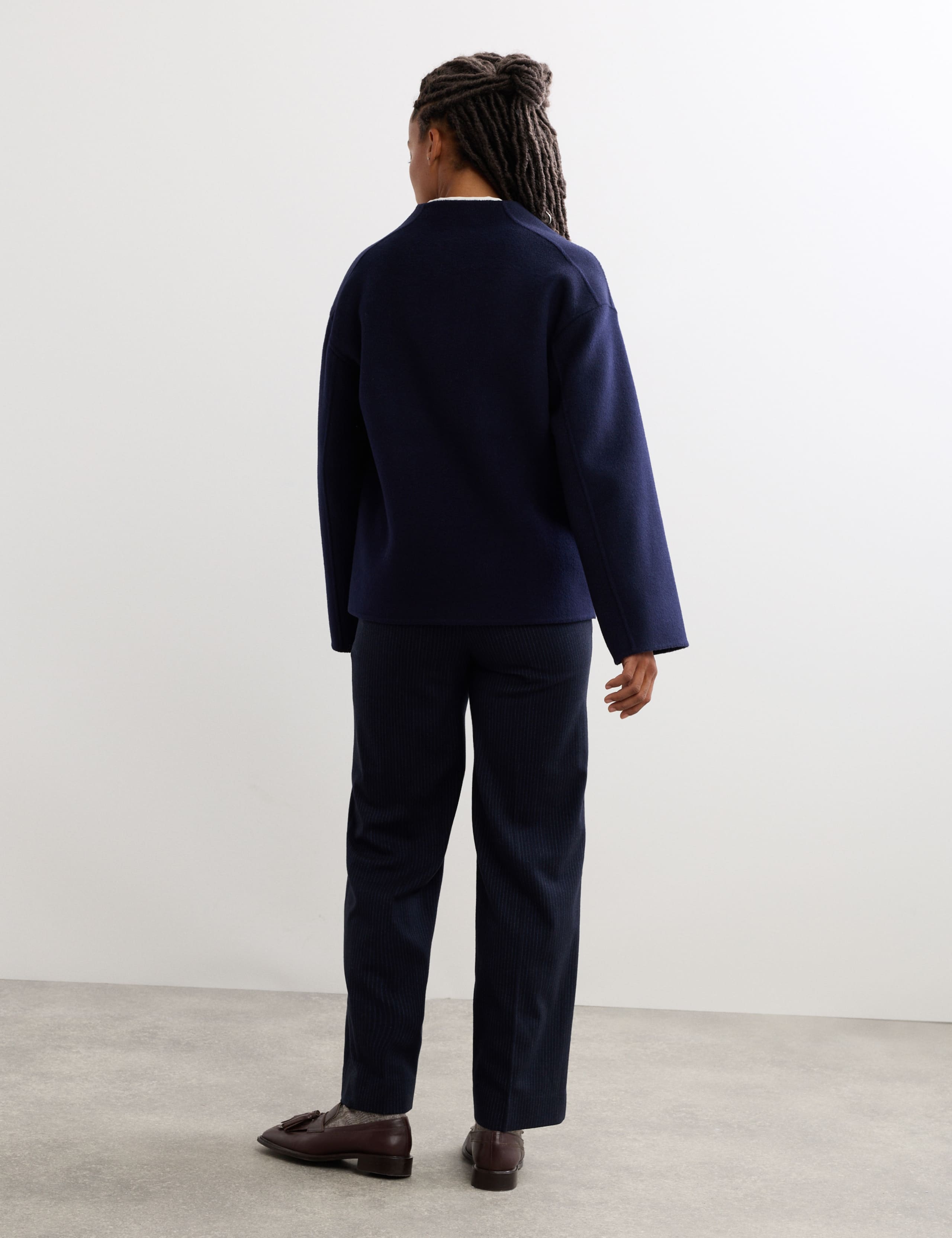 Pure Wool Double-Faced Short Jacket 7 of 7