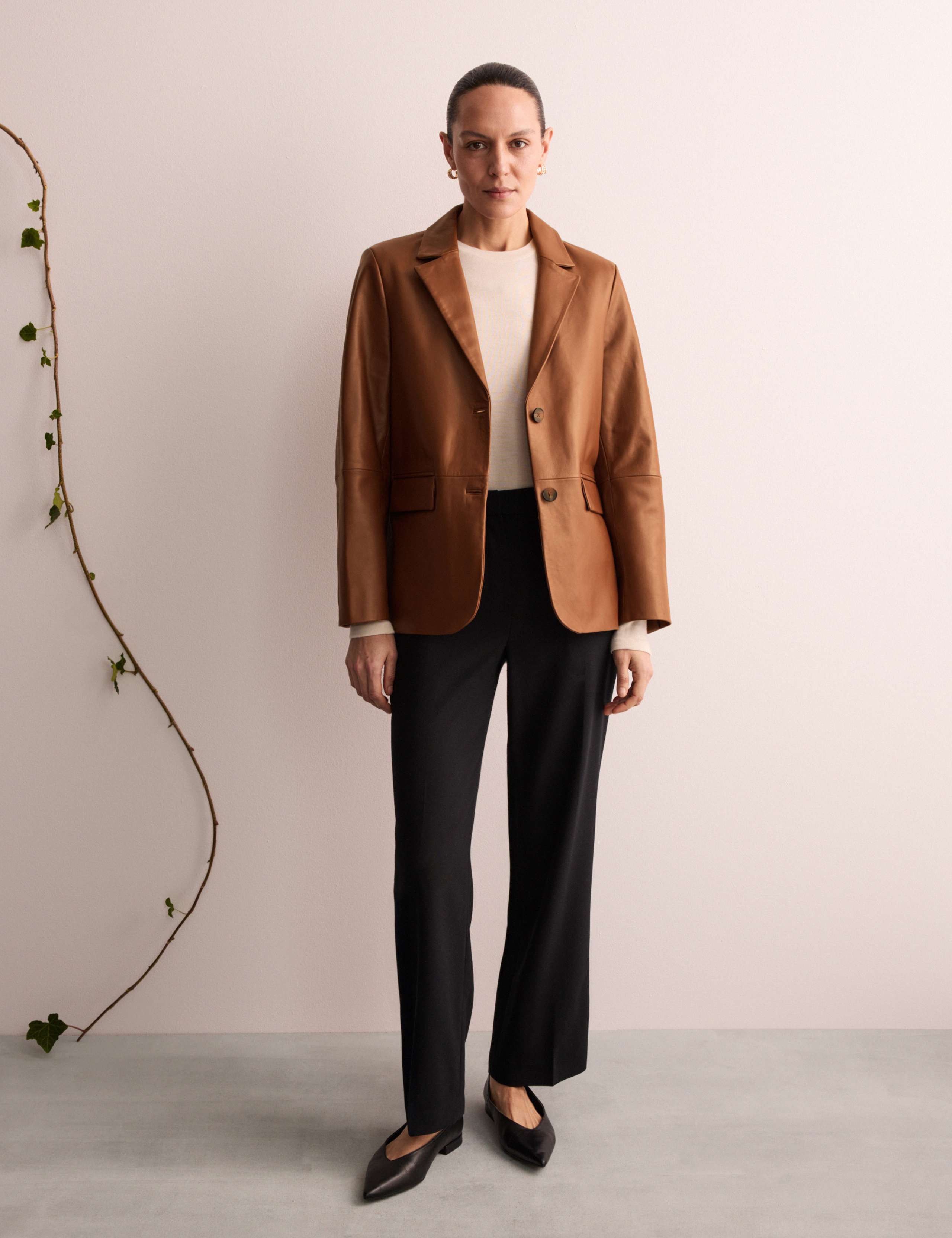 Leather Blazer 3 of 7
