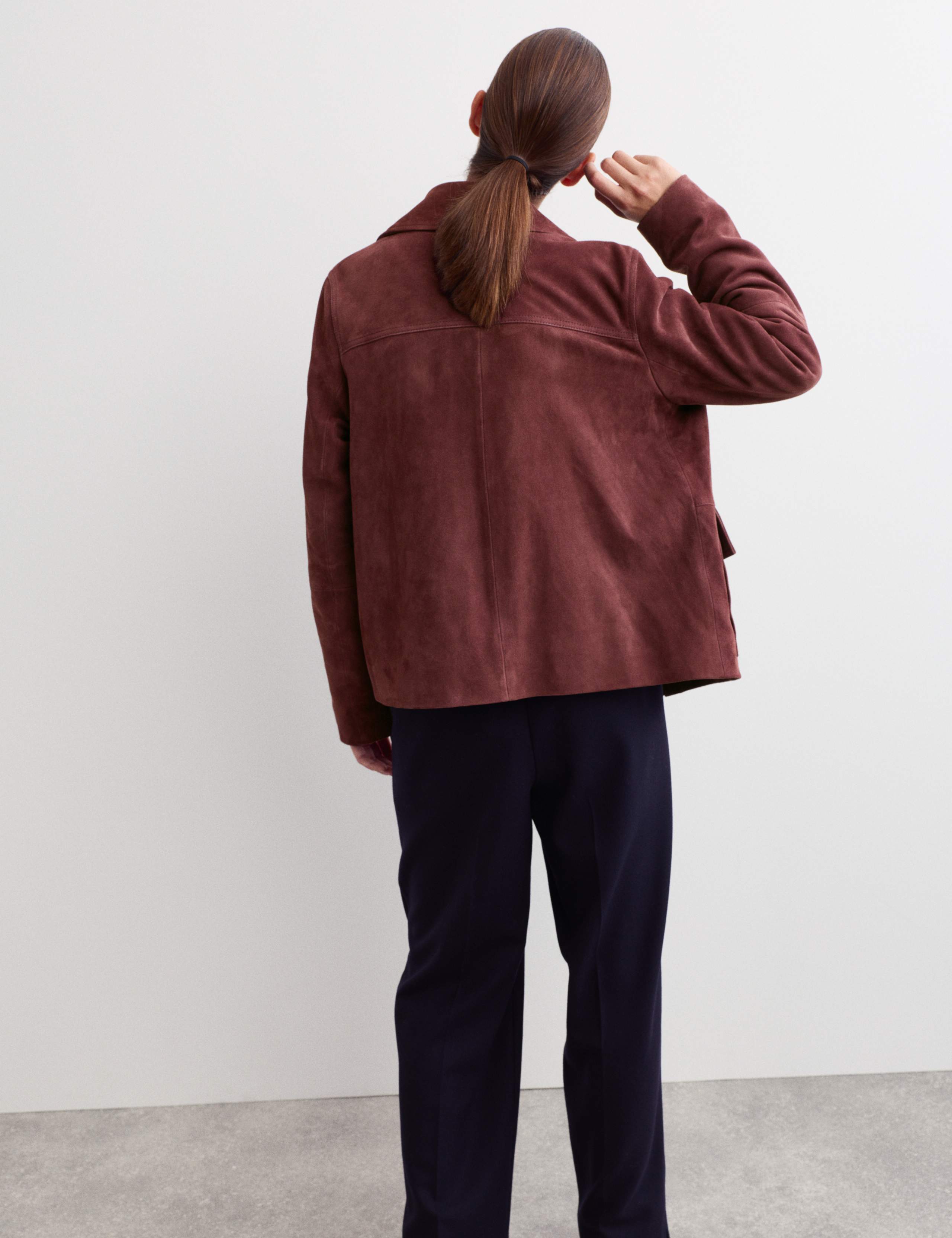 Suede Trucker Jacket 7 of 7