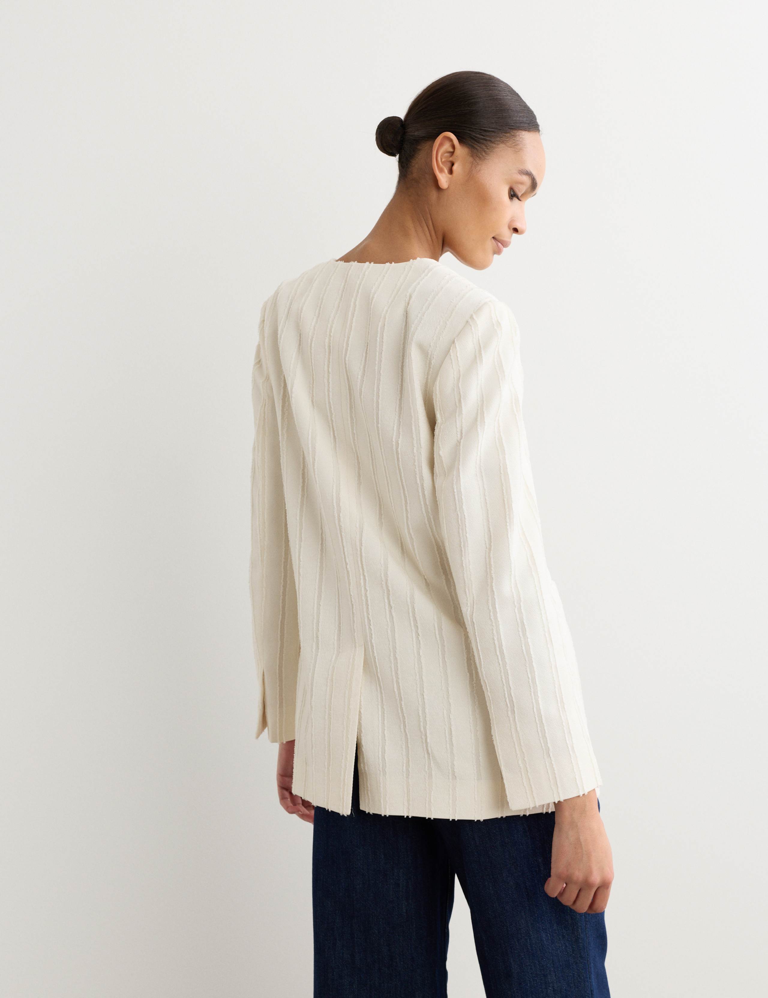 Jacquard Textured Jacket 5 of 7