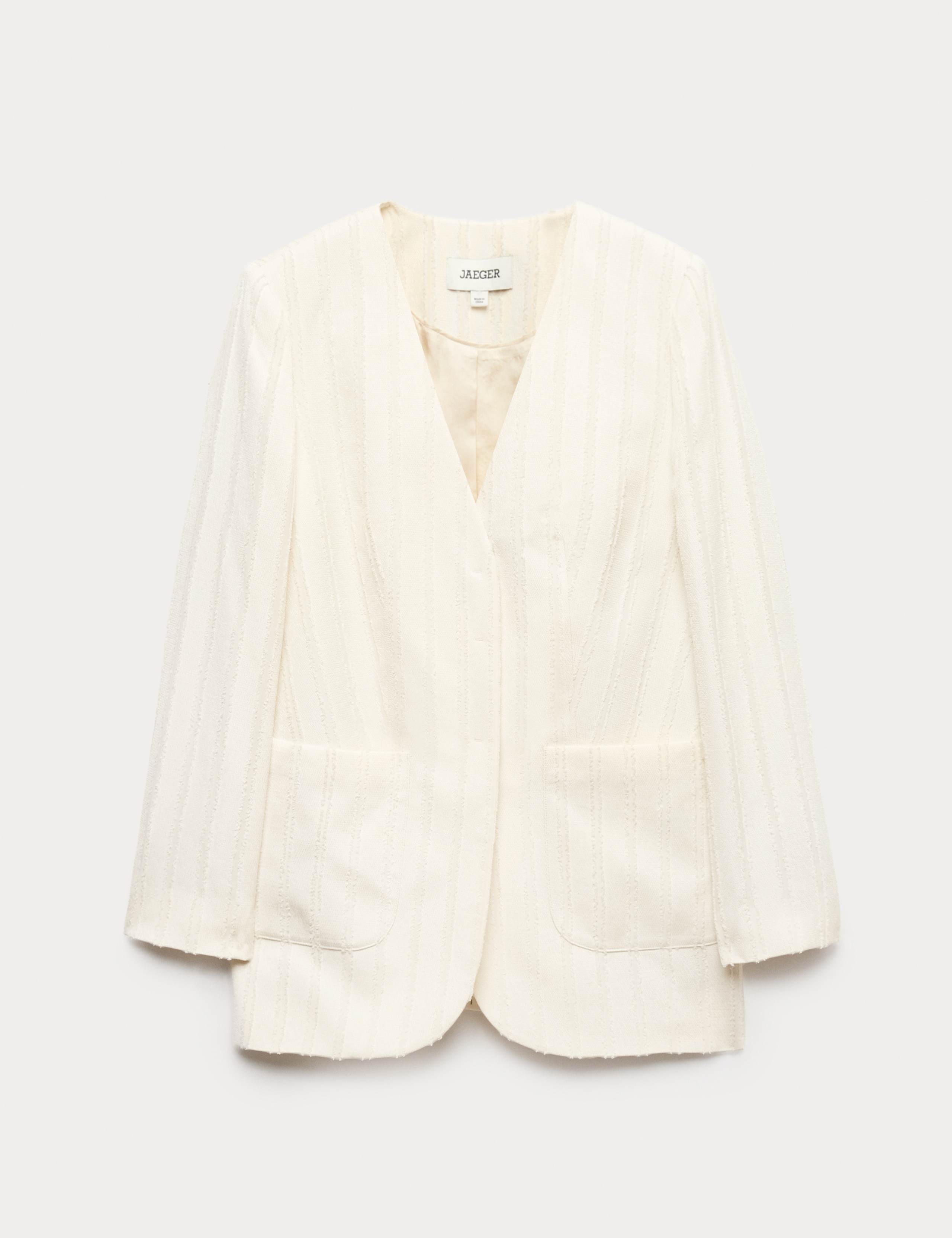 Jacquard Textured Jacket 2 of 7
