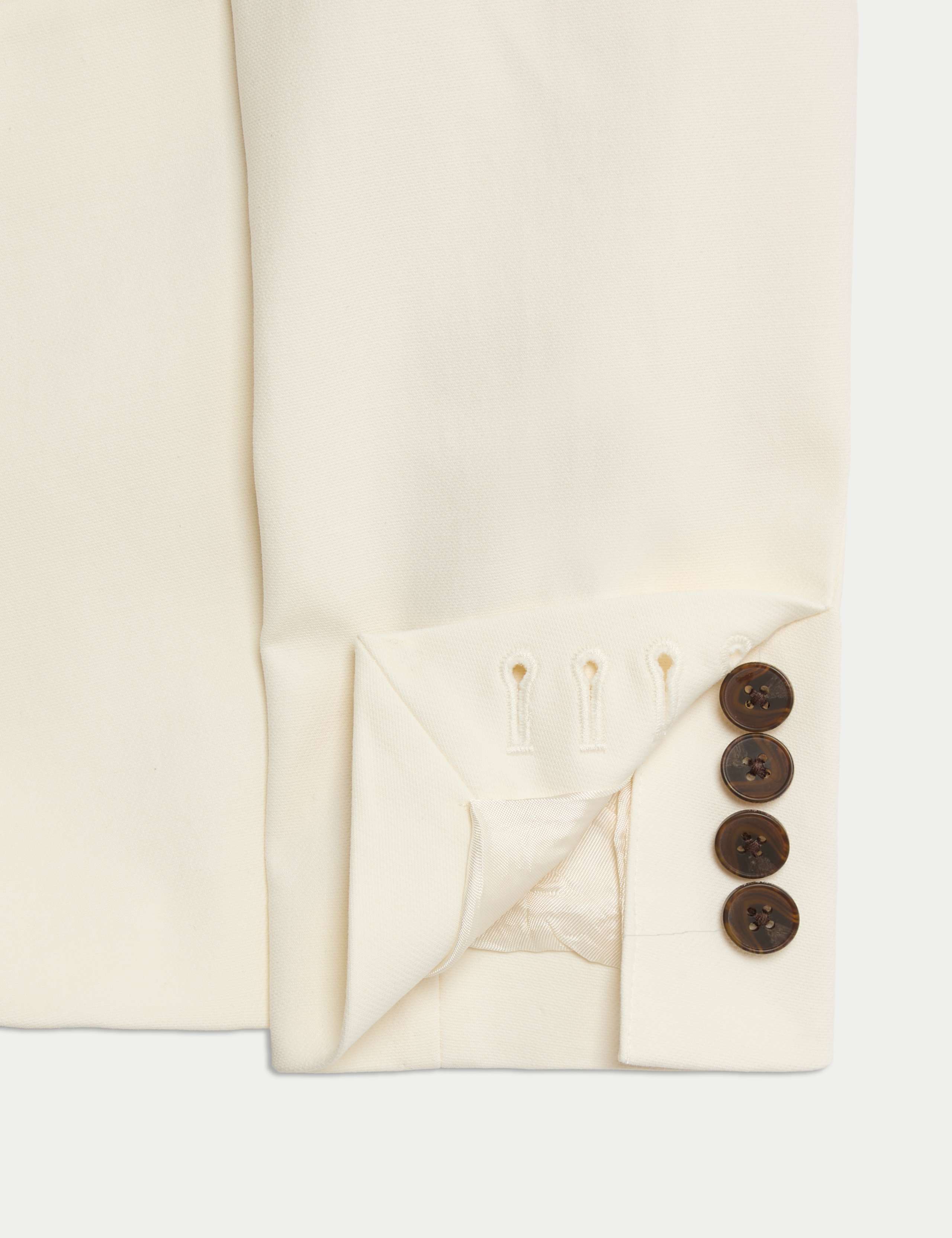 Cotton Rich Slim Single Breasted Blazer 8 of 9