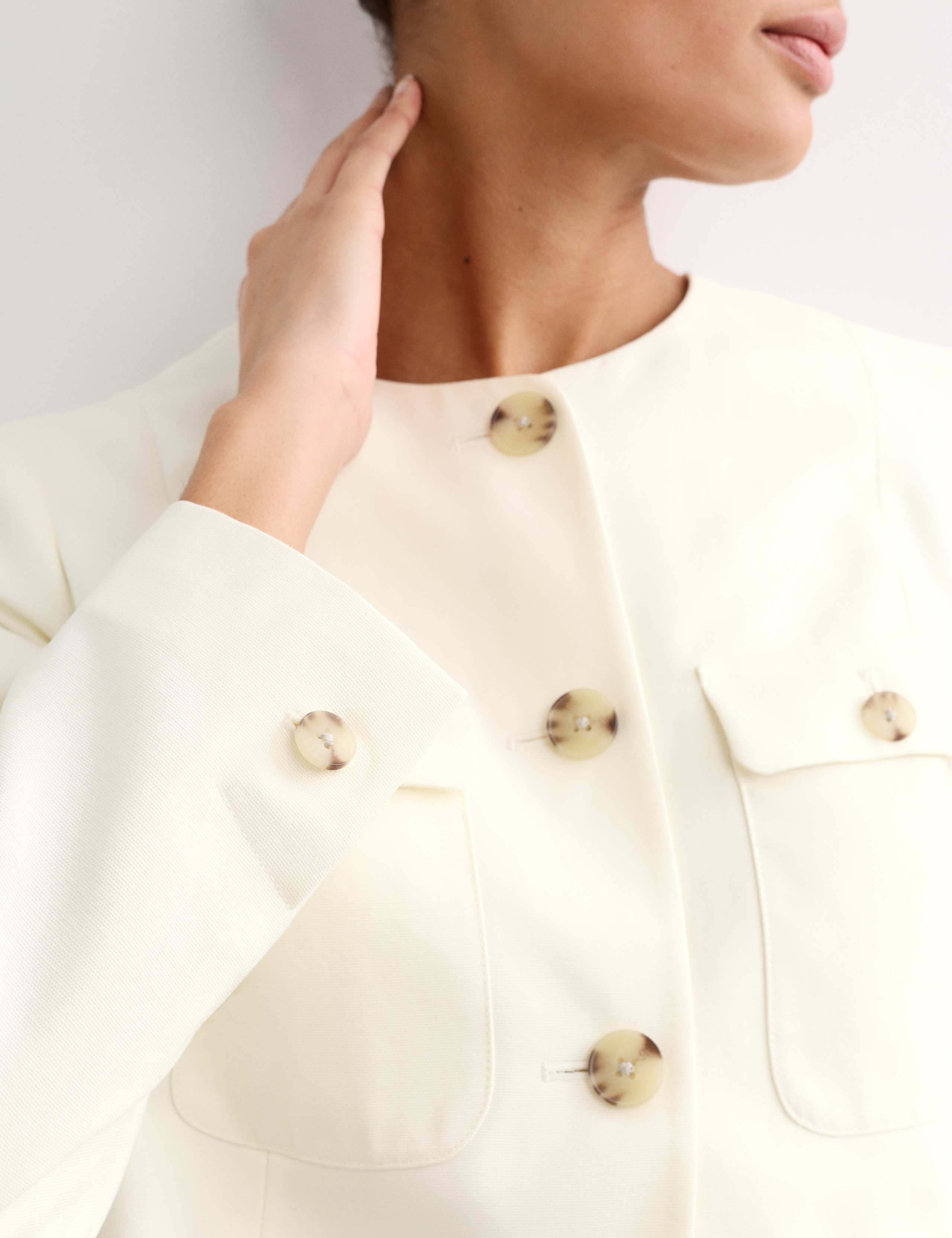 Cotton Rich Boxy Short Jacket 5 of 8